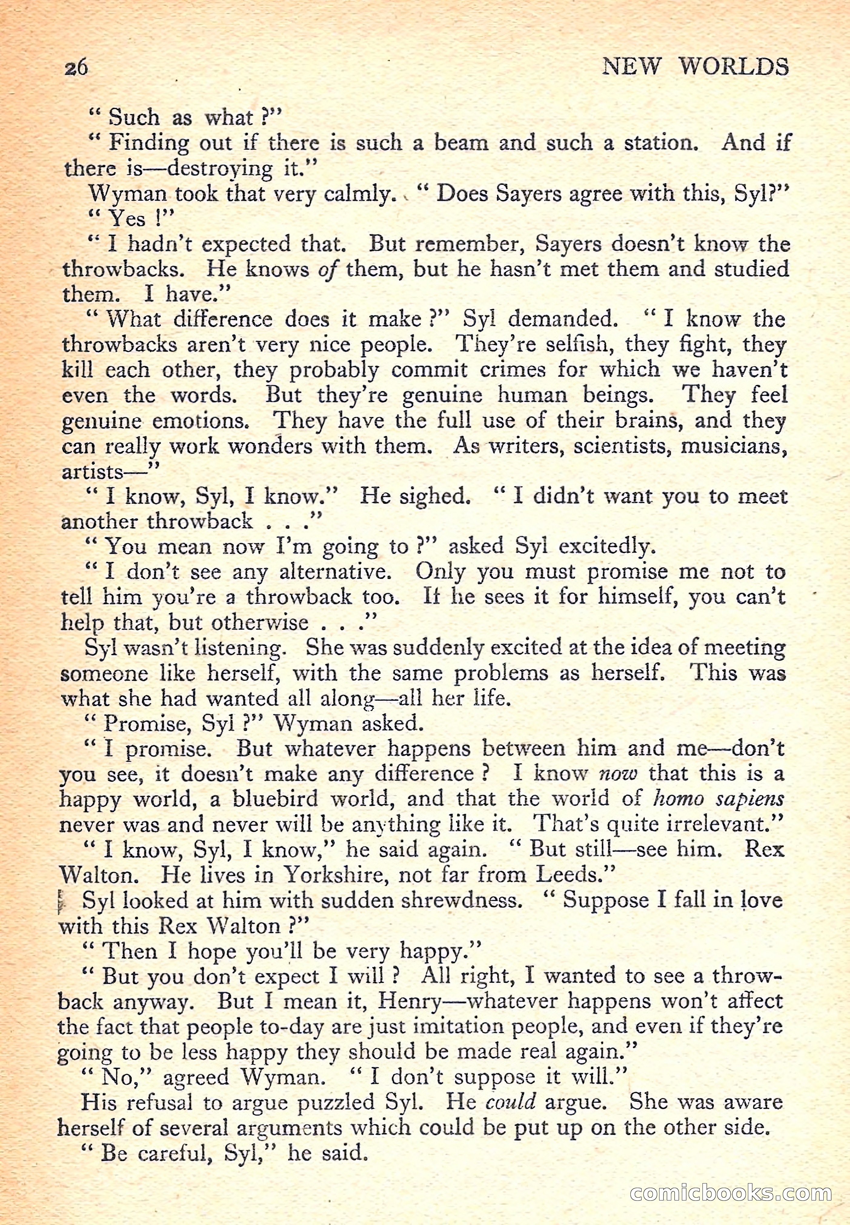New Worlds Science Fiction No. 36 — page 28 of 132