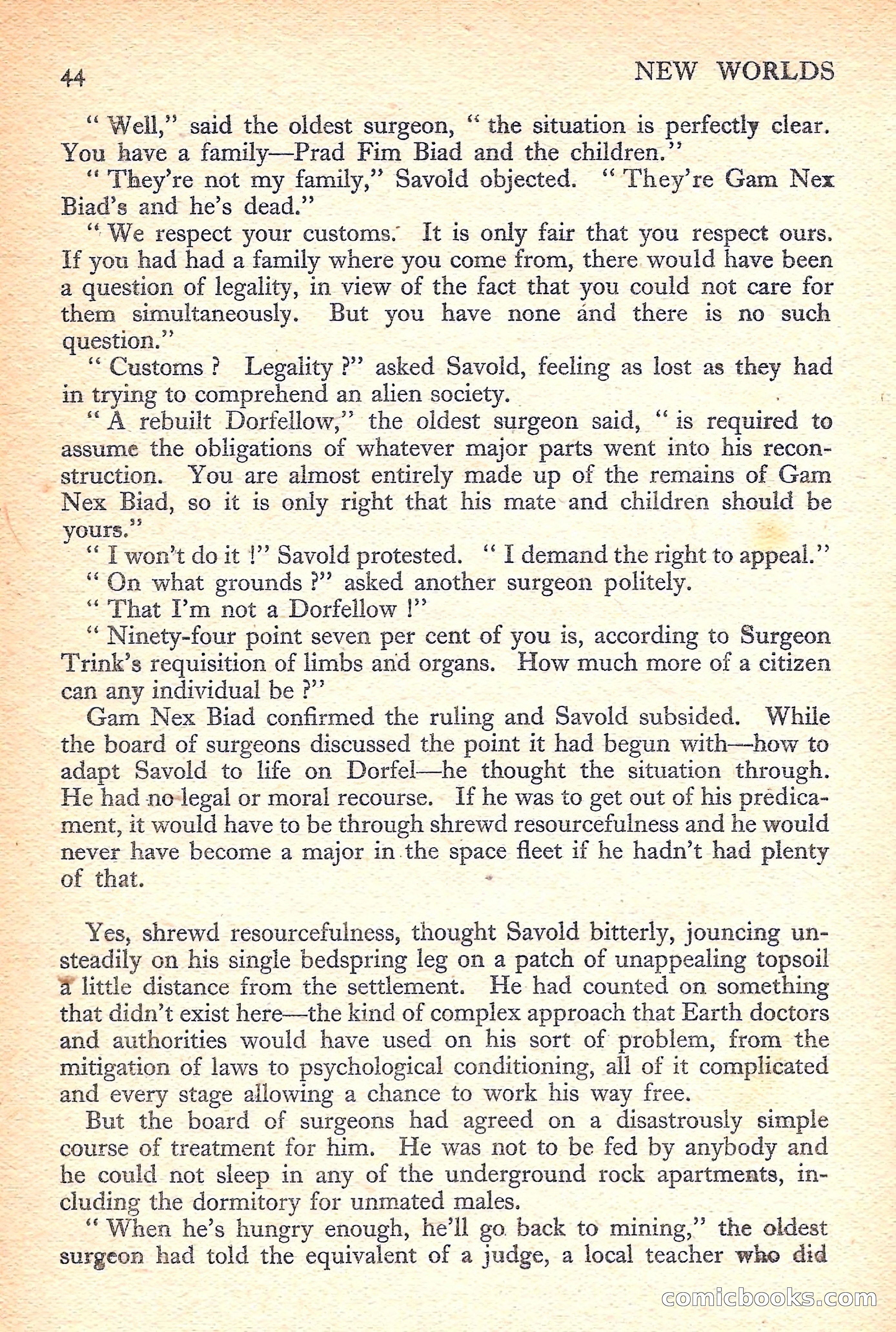 New Worlds Science Fiction No. 36 — page 46 of 132