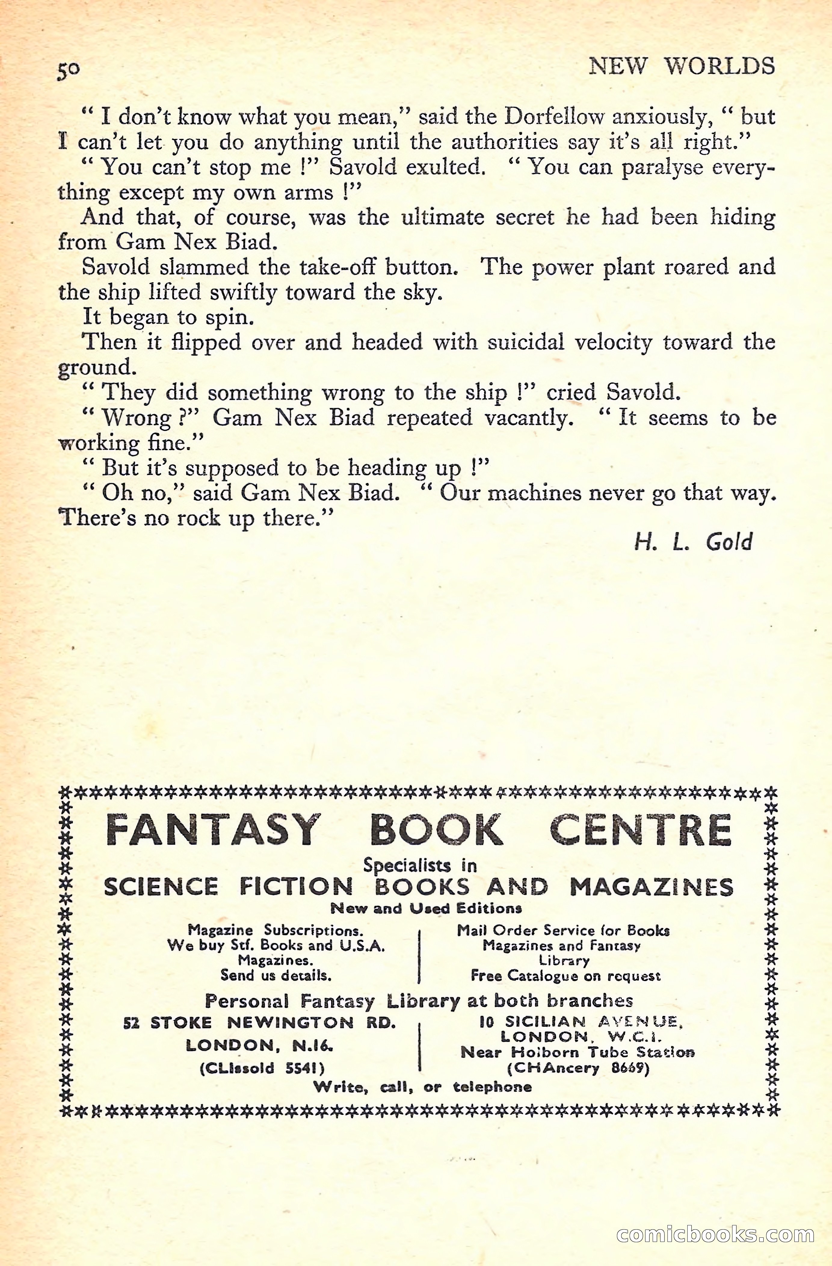 New Worlds Science Fiction No. 36 — page 52 of 132