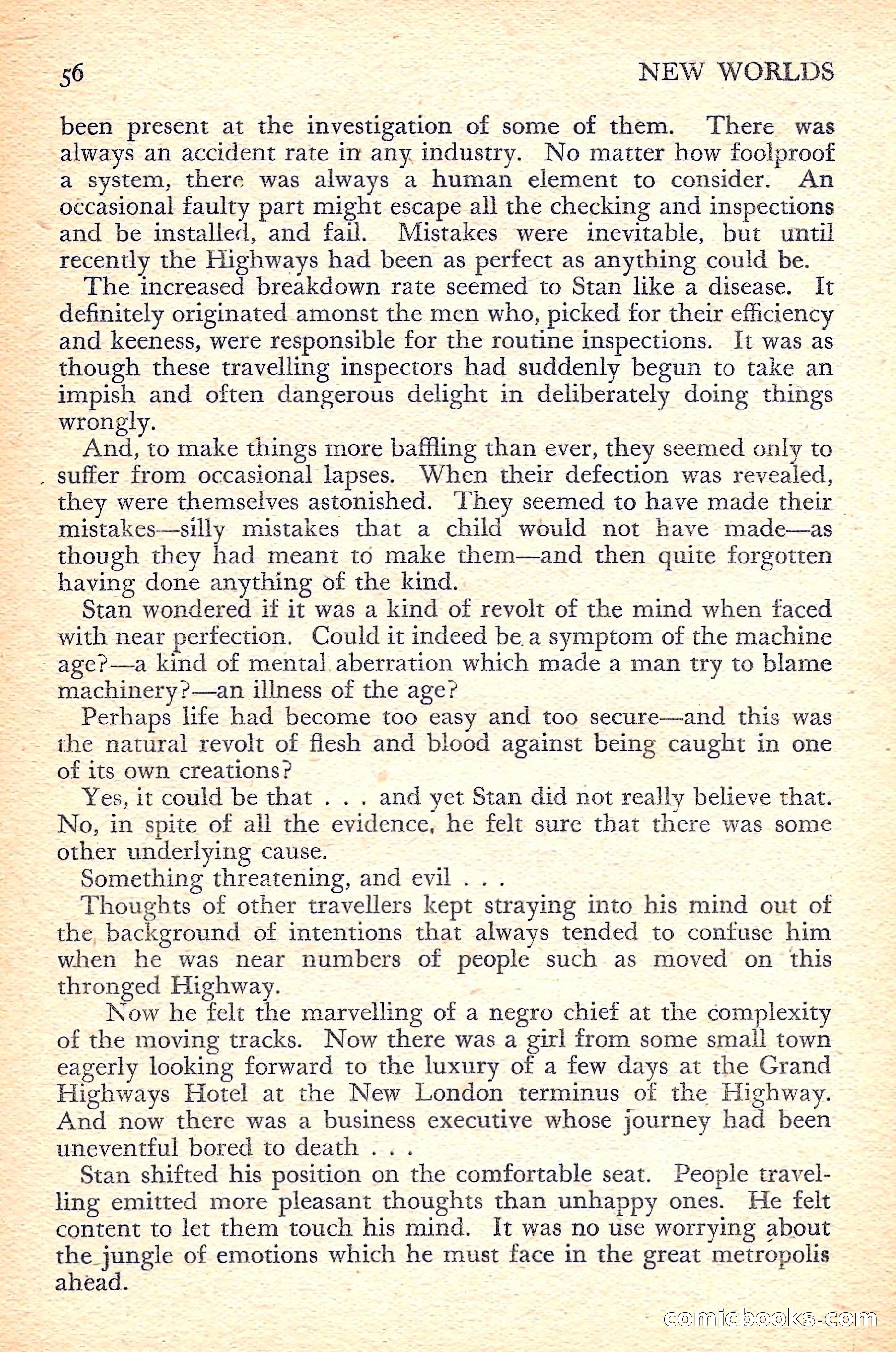 New Worlds Science Fiction No. 36 — page 58 of 132