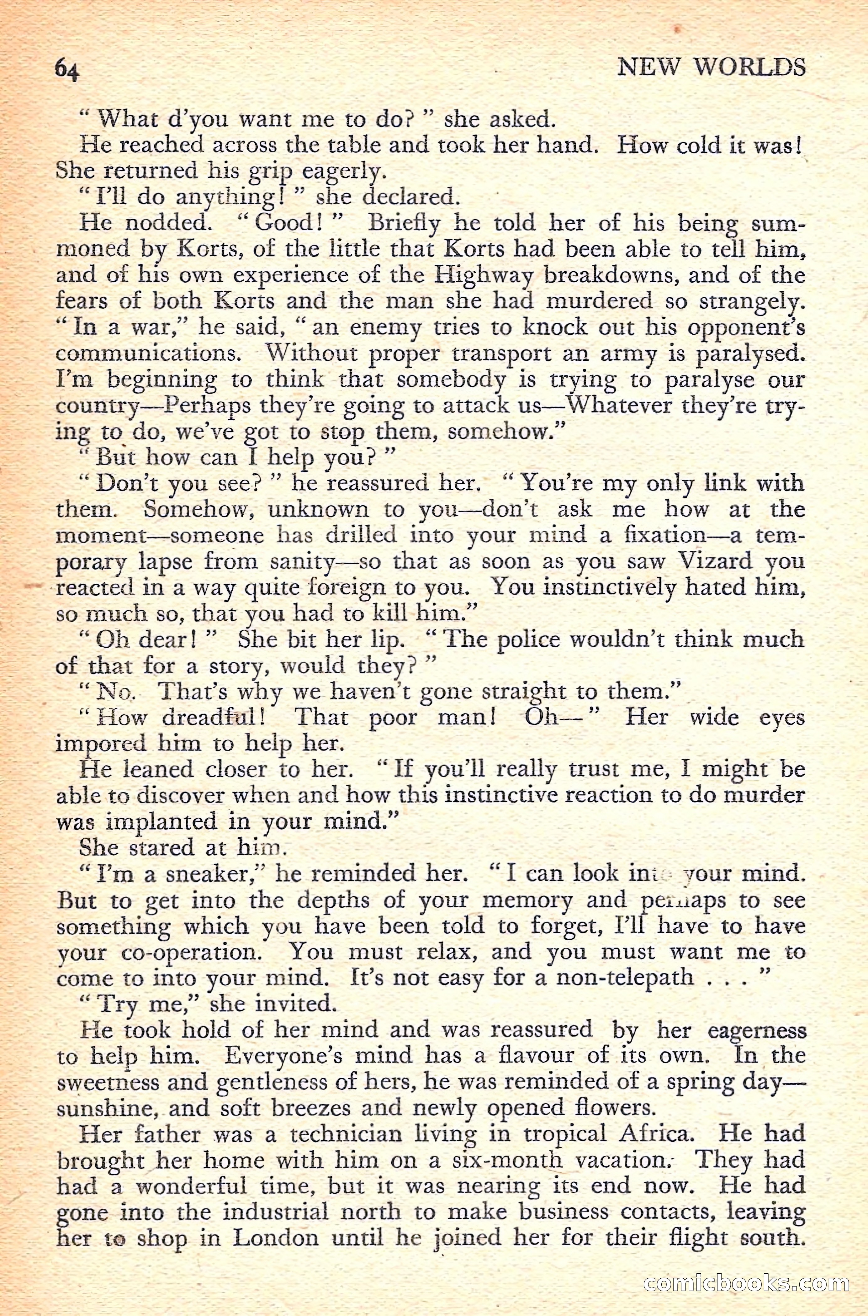 New Worlds Science Fiction No. 36 — page 66 of 132