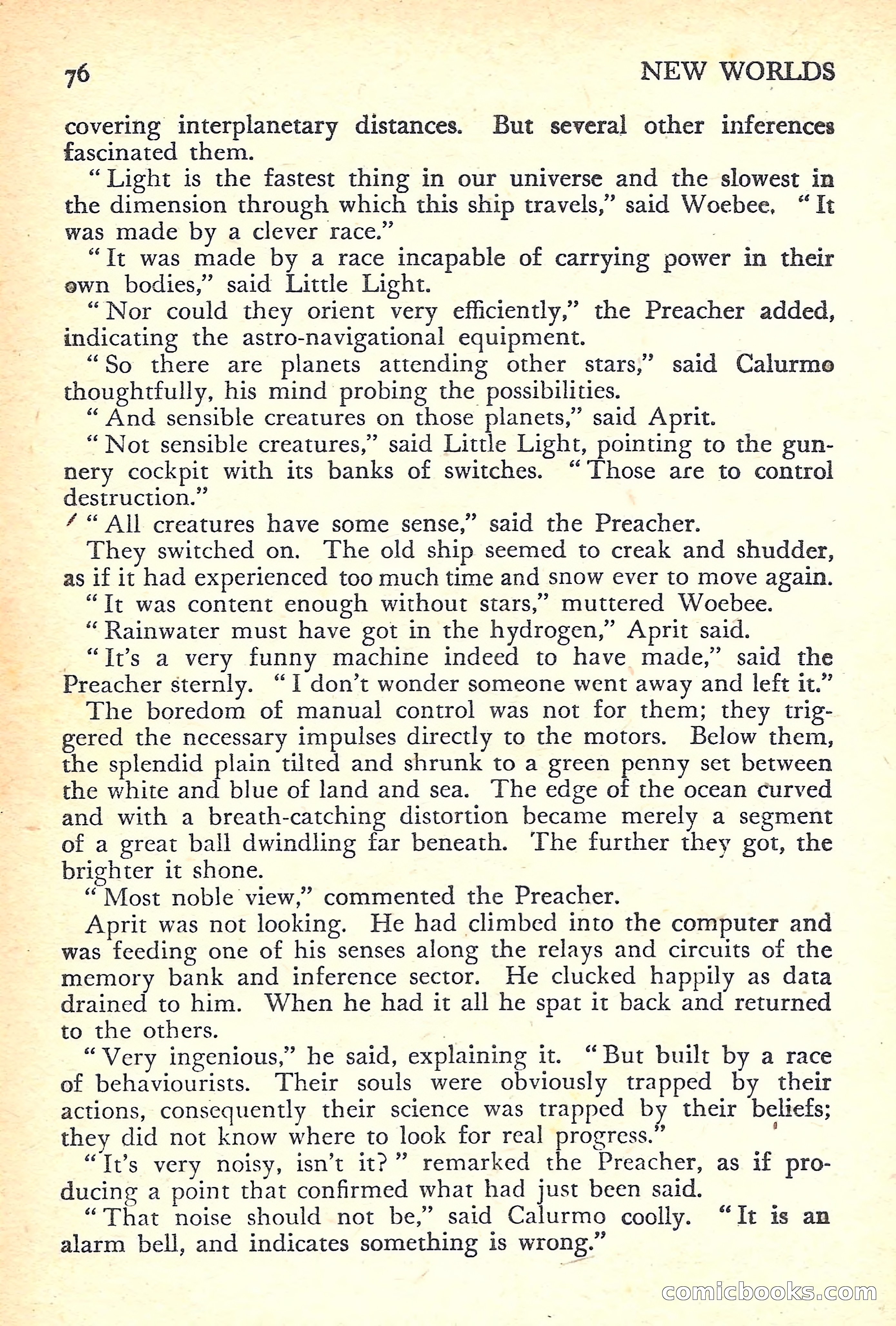 New Worlds Science Fiction No. 36 — page 78 of 132