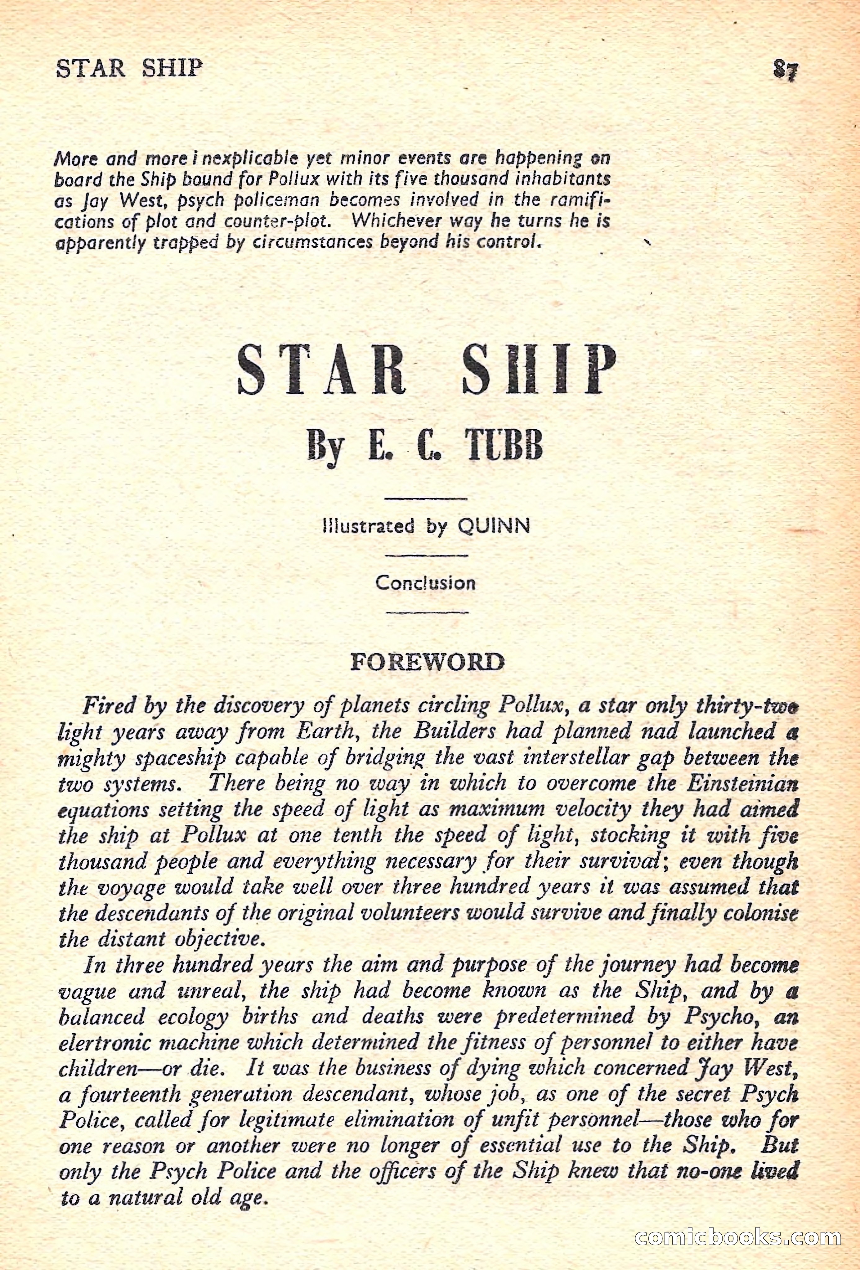 New Worlds Science Fiction No. 36 — page 89 of 132
