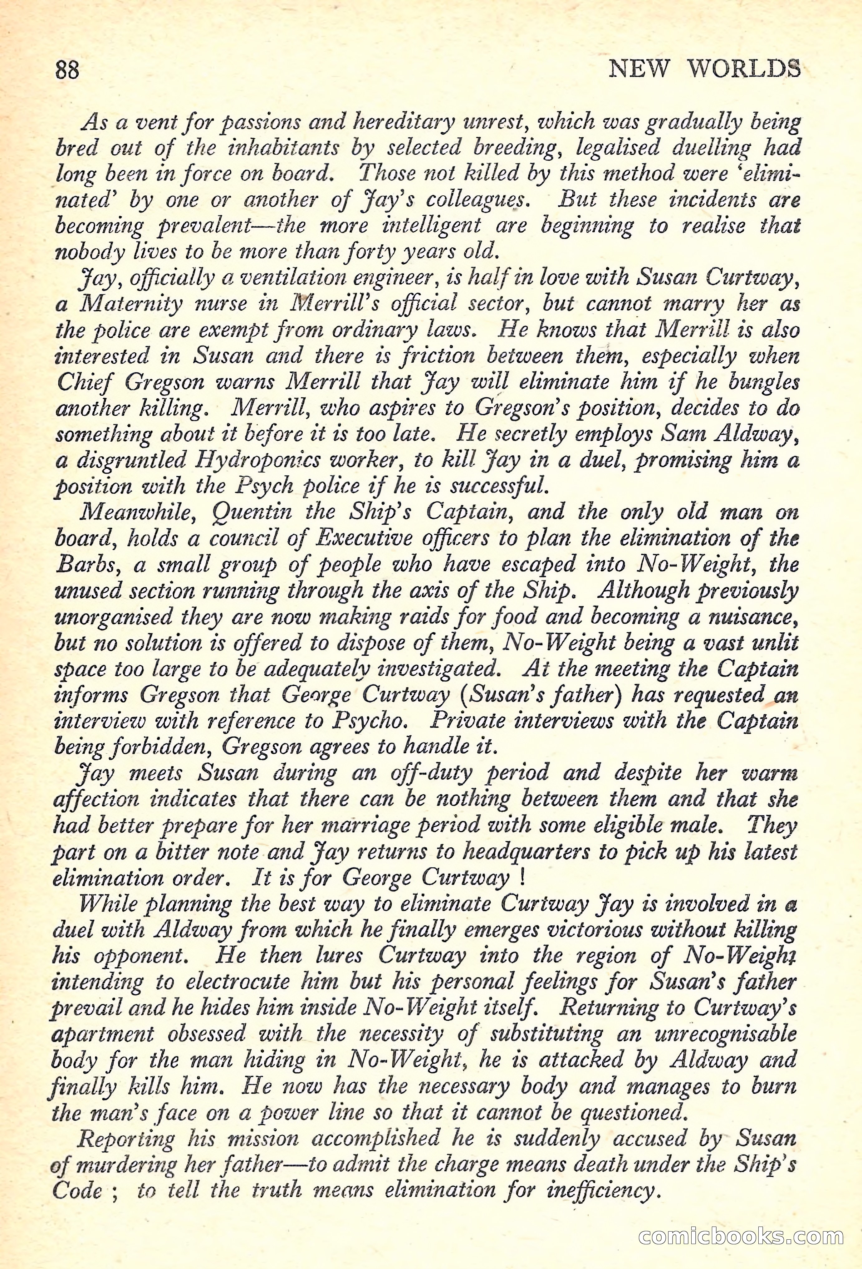 New Worlds Science Fiction No. 36 — page 90 of 132