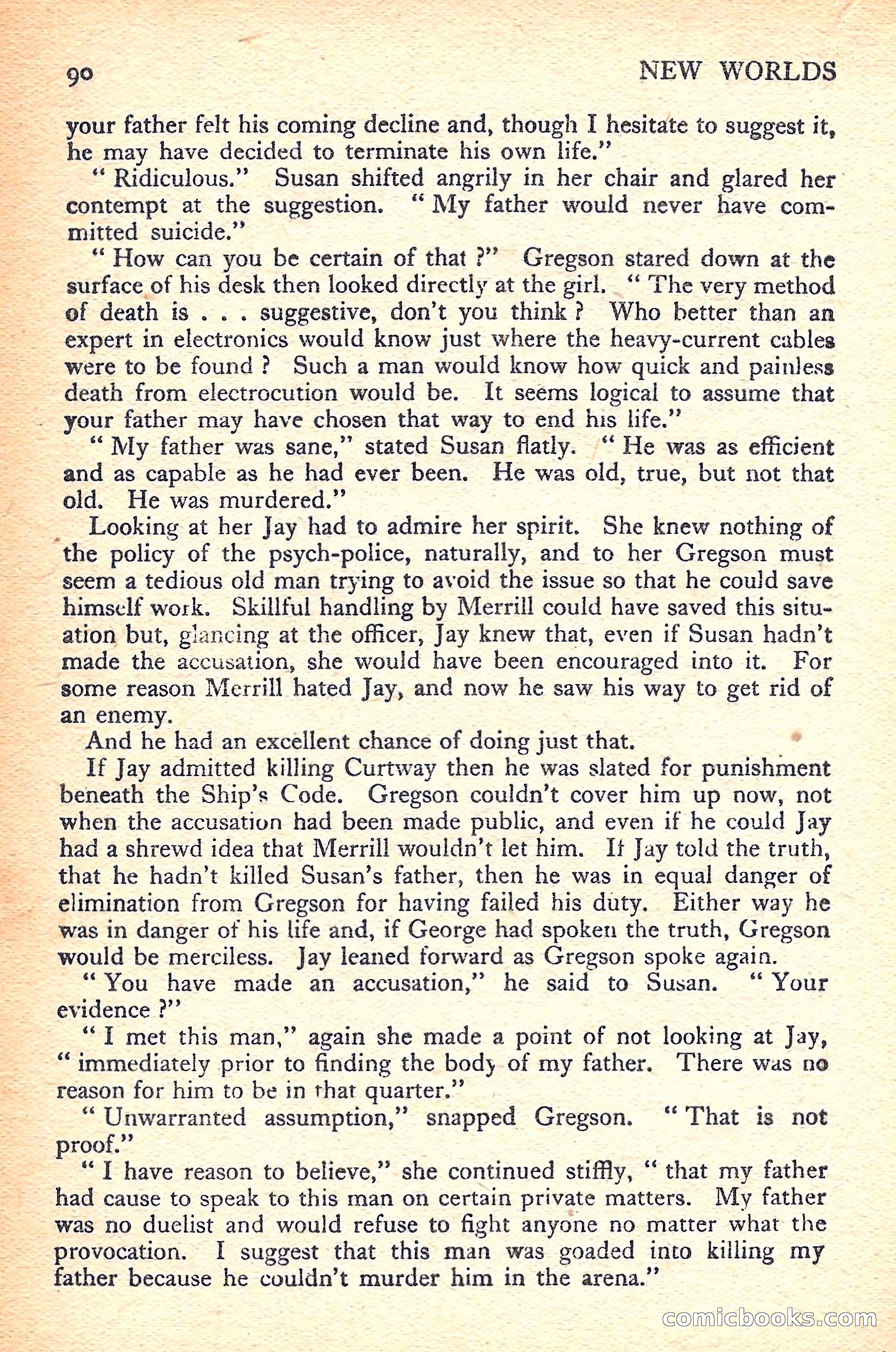 New Worlds Science Fiction No. 36 — page 92 of 132