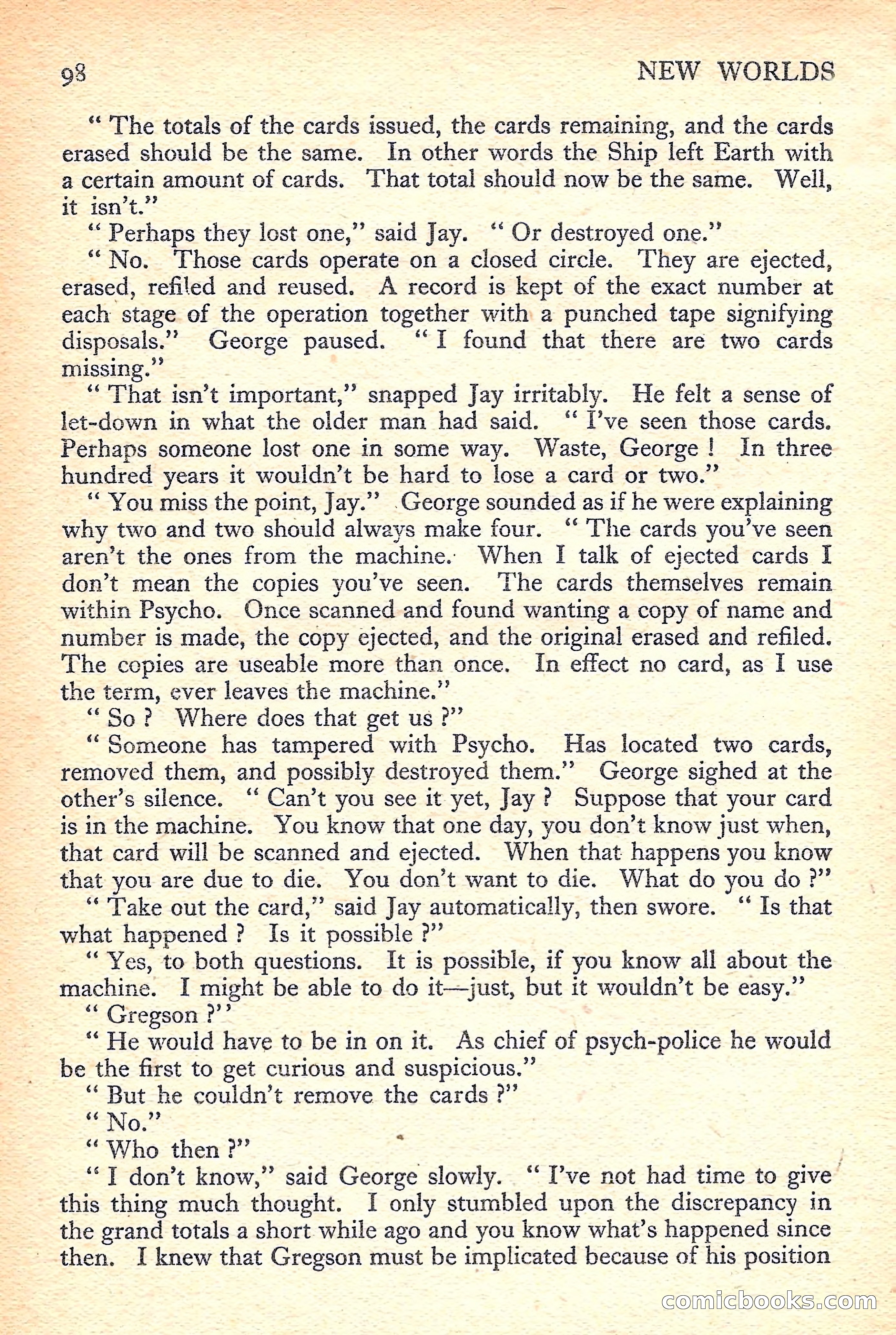 New Worlds Science Fiction No. 36 — page 100 of 132
