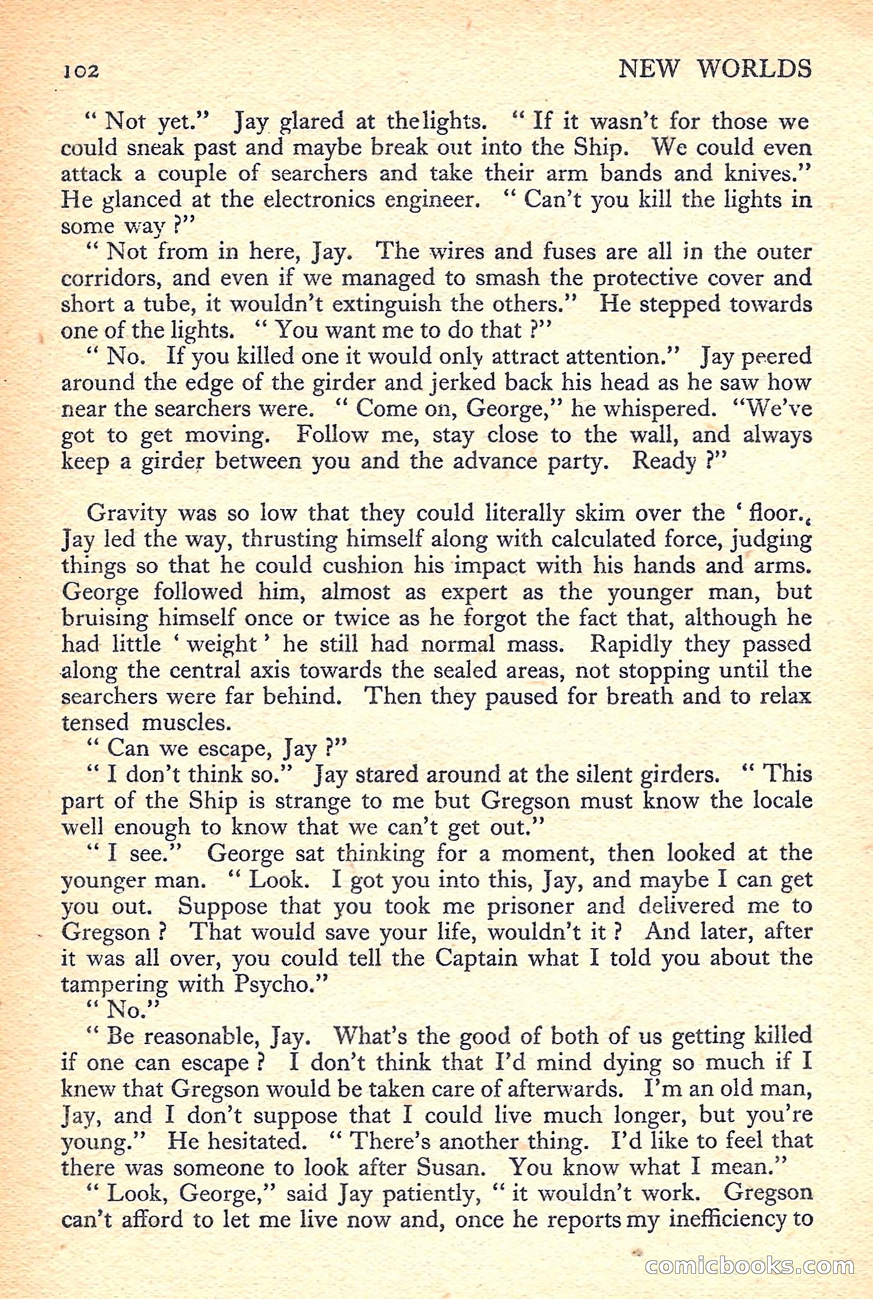New Worlds Science Fiction No. 36 — page 104 of 132