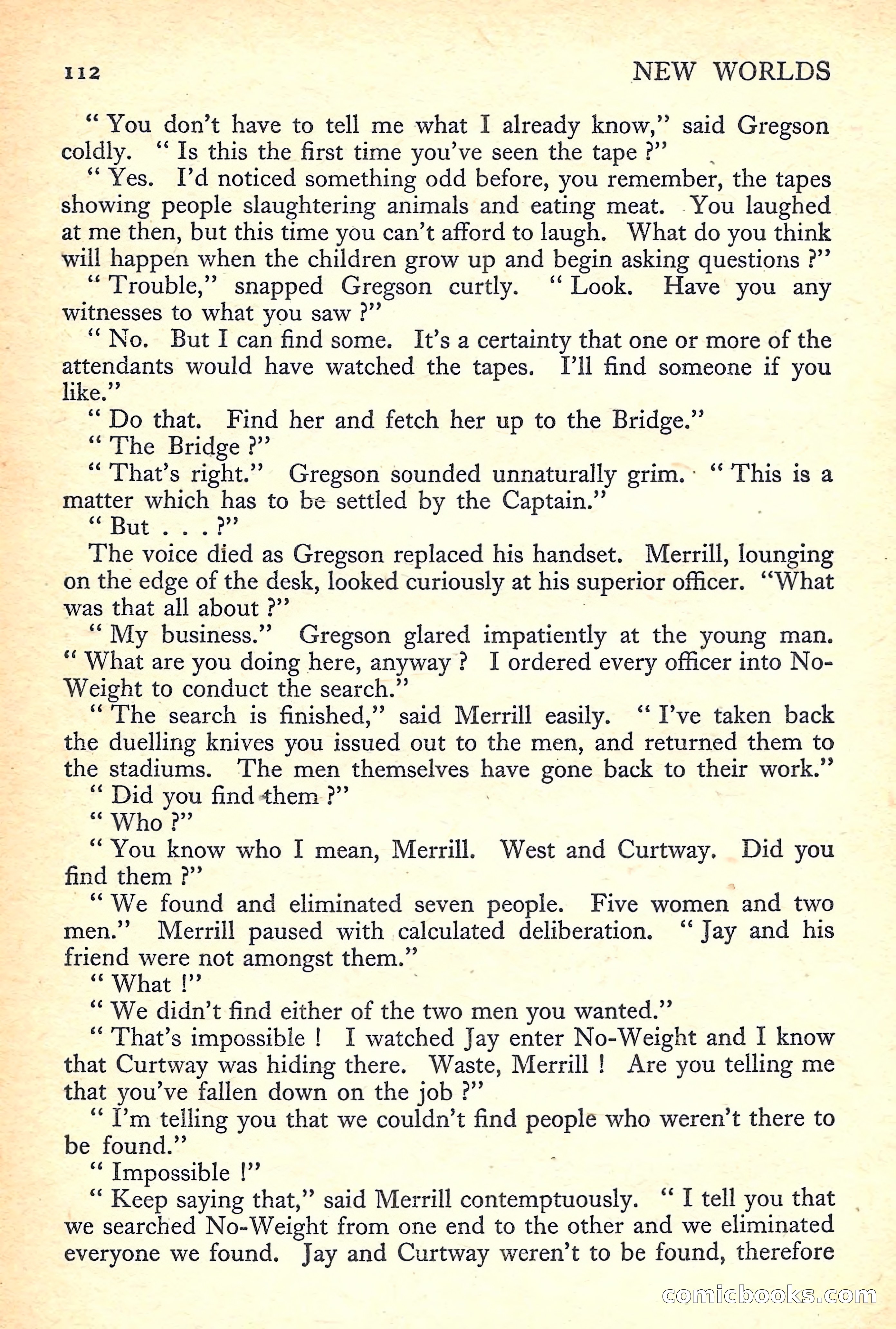 New Worlds Science Fiction No. 36 — page 114 of 132