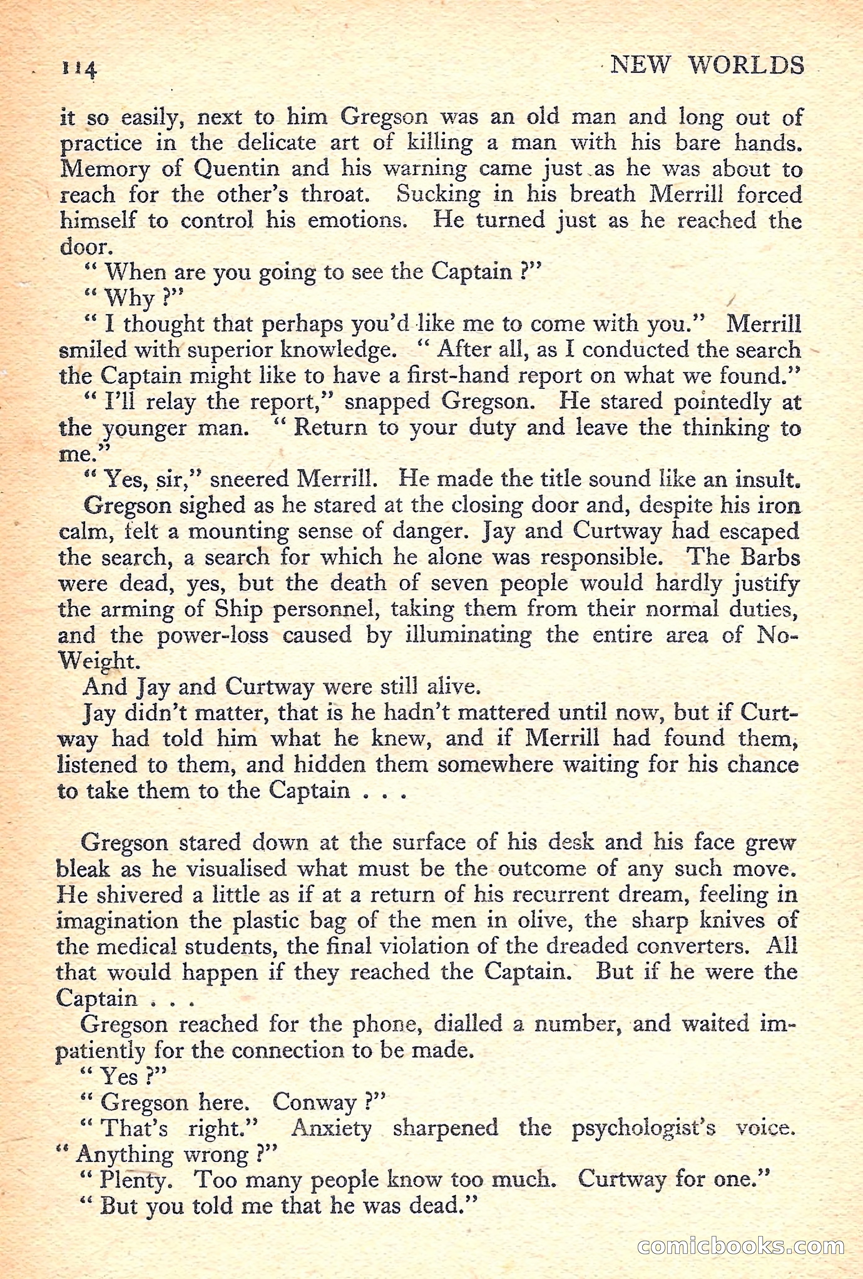 New Worlds Science Fiction No. 36 — page 116 of 132