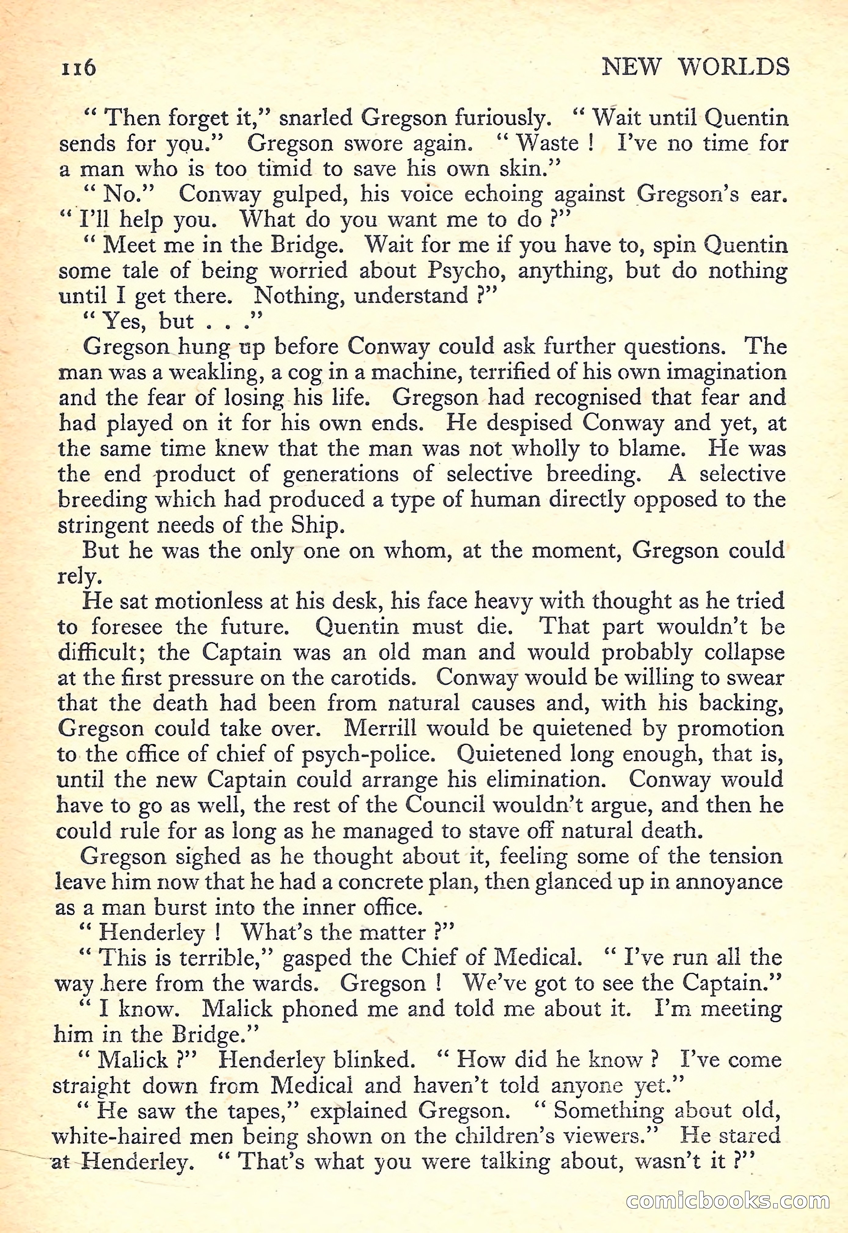 New Worlds Science Fiction No. 36 — page 118 of 132