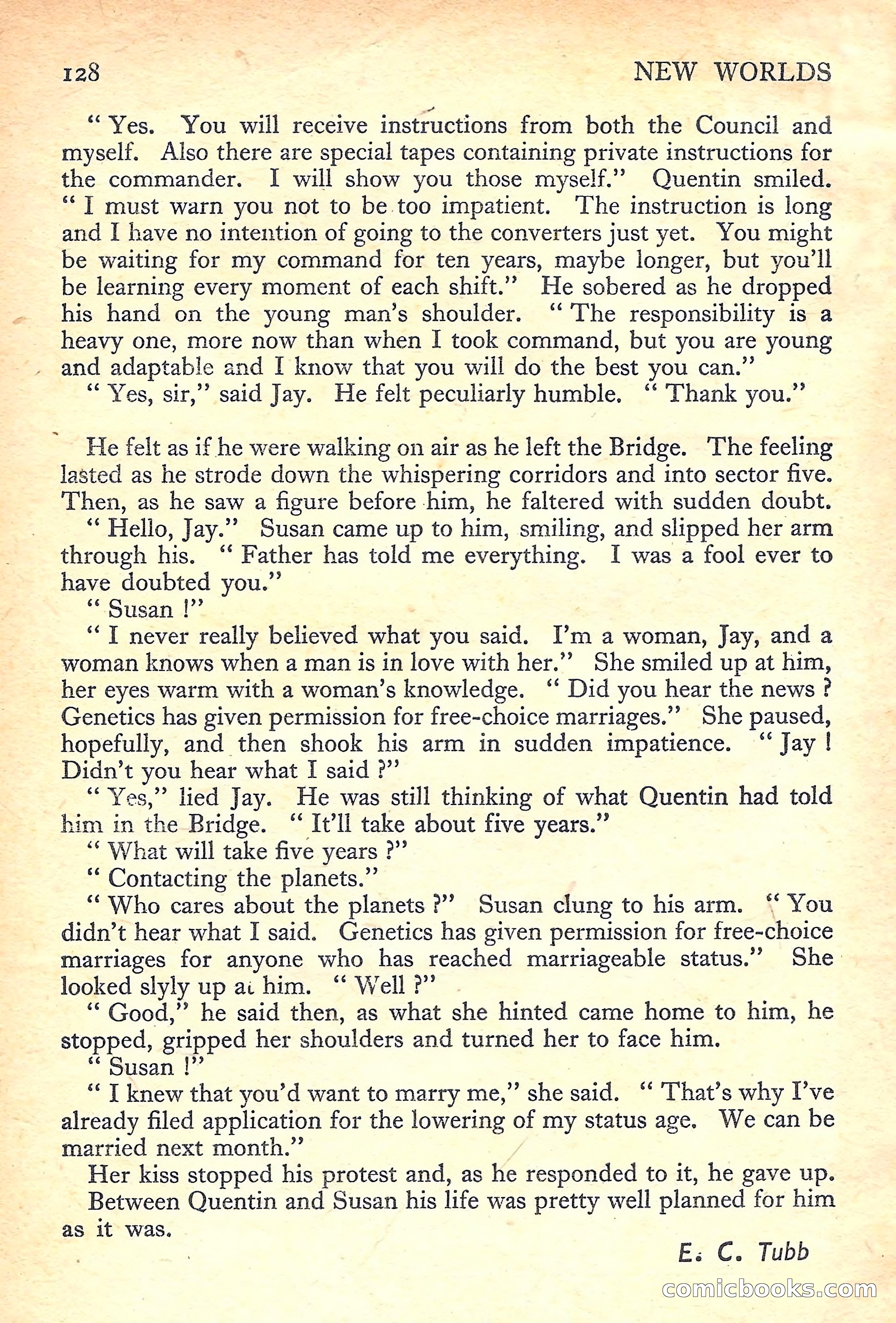 New Worlds Science Fiction No. 36 — page 130 of 132