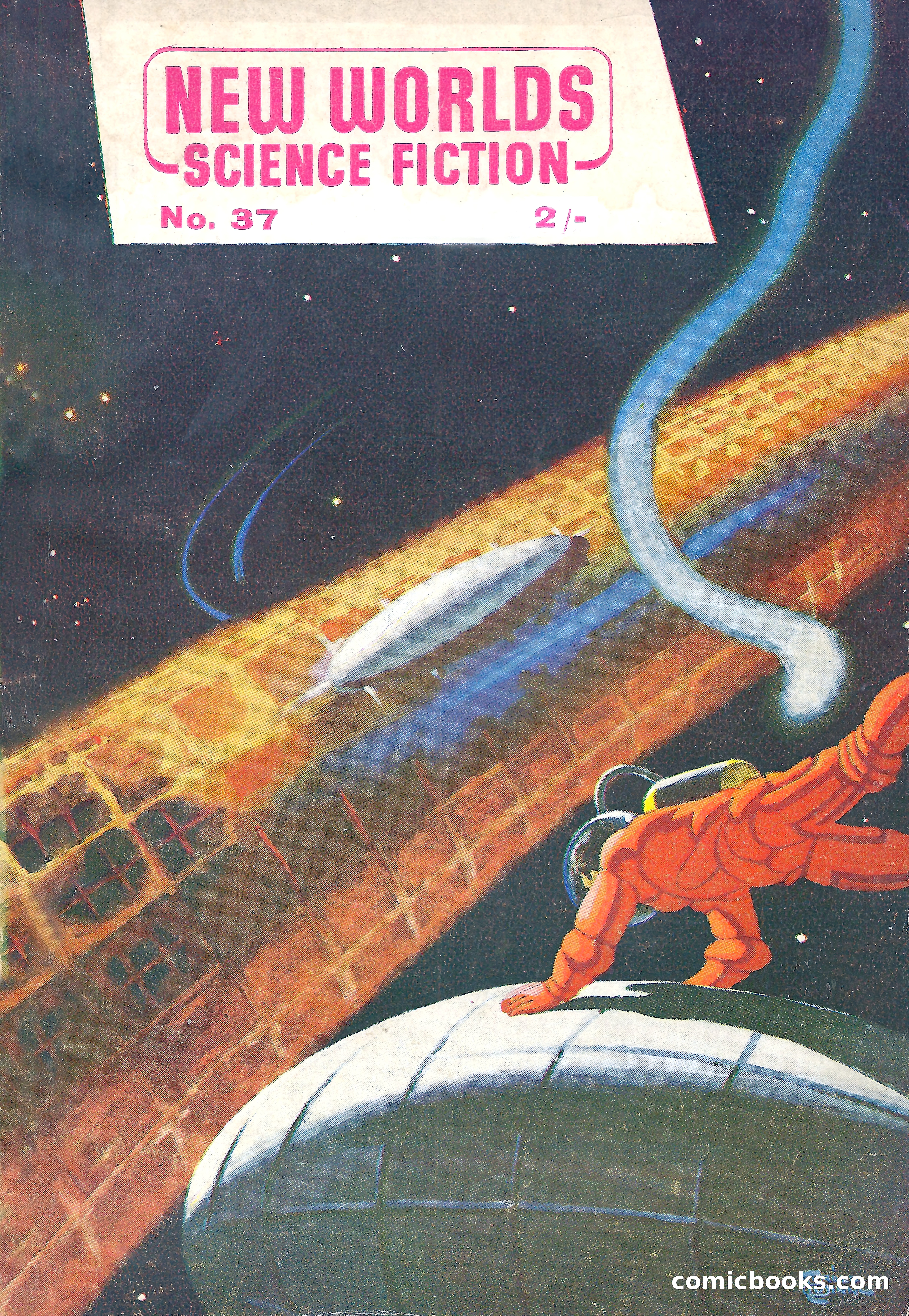 New Worlds Science Fiction No. 37 — page 1 of 132