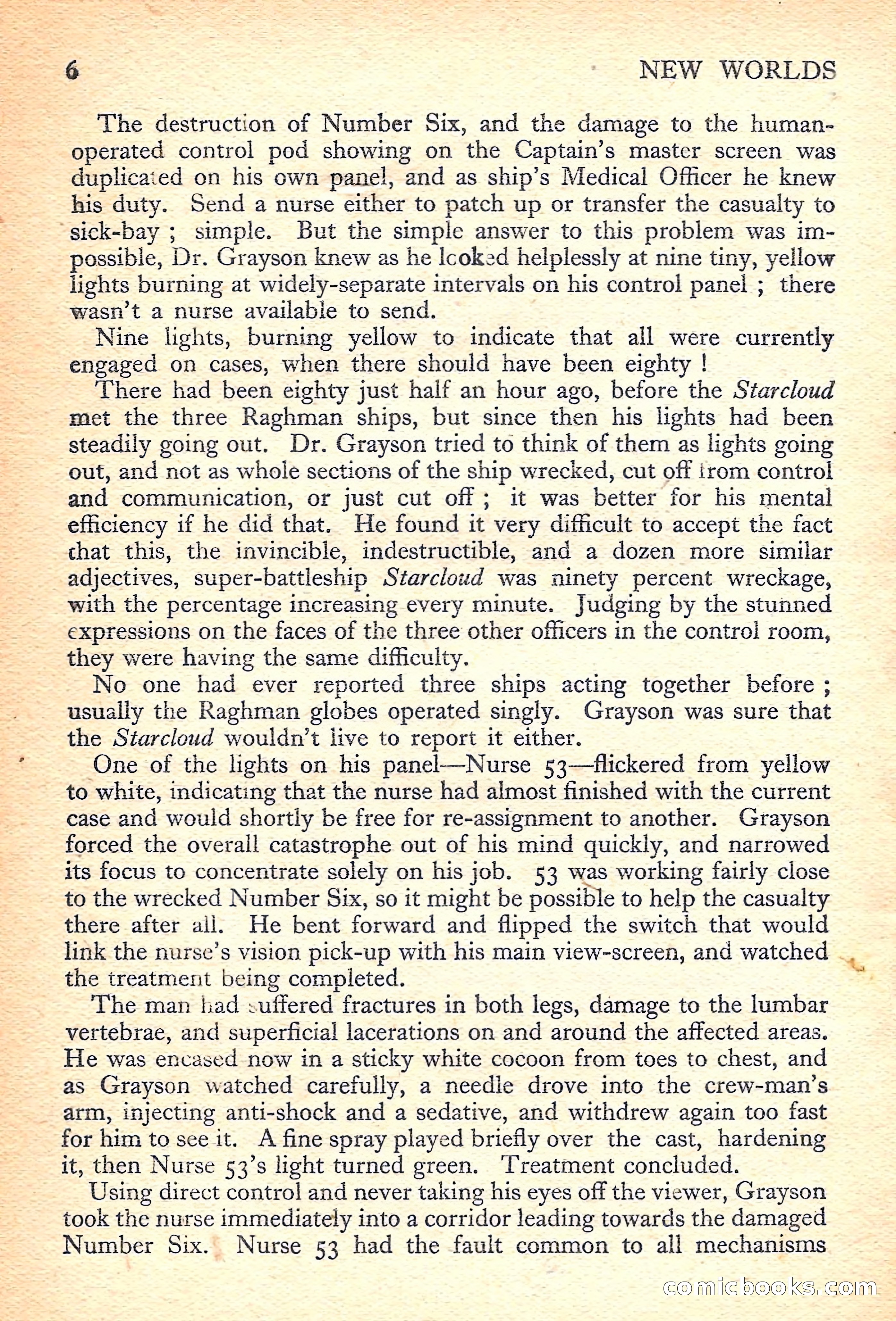 New Worlds Science Fiction No. 37 — page 8 of 132