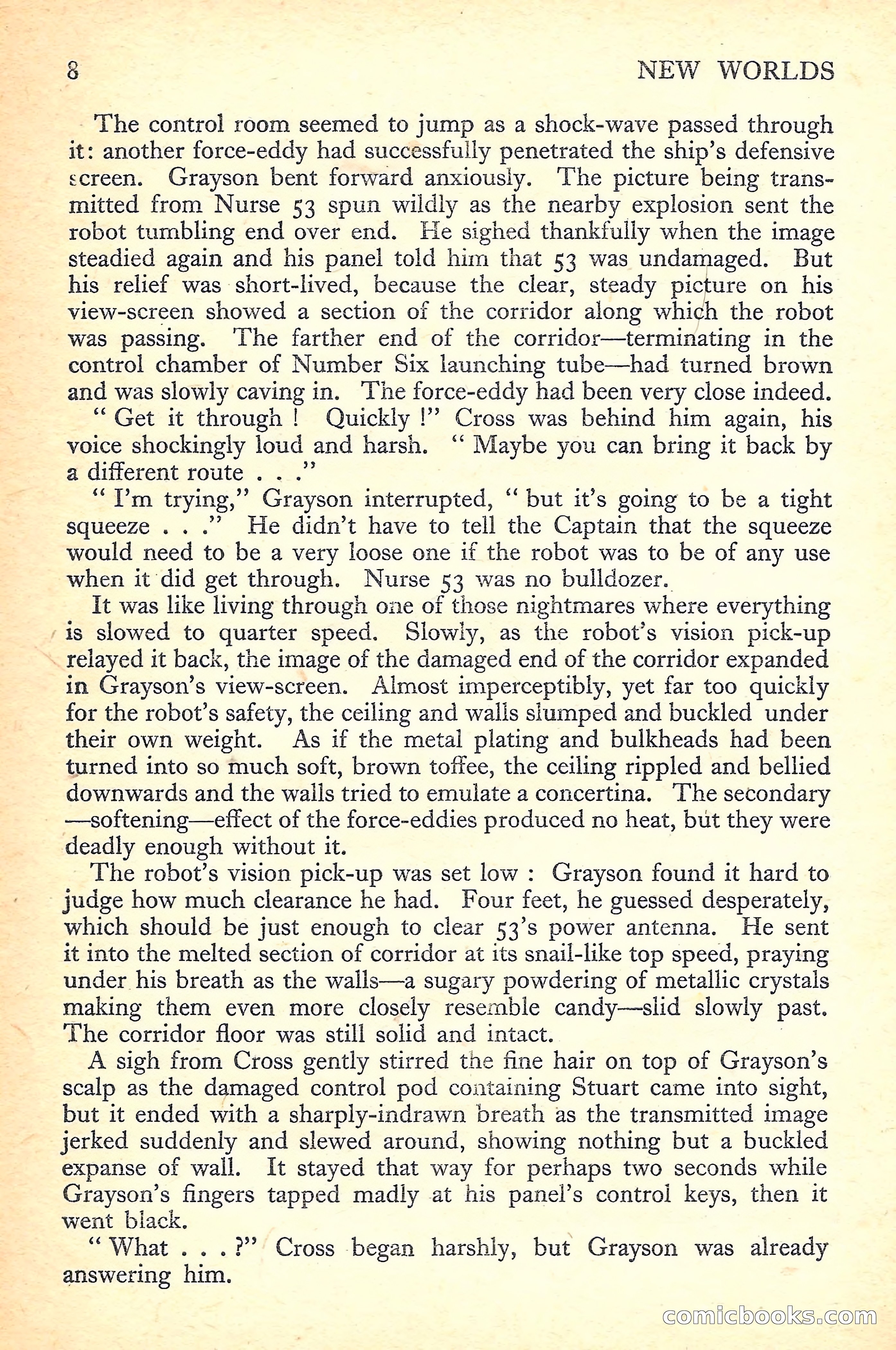 New Worlds Science Fiction No. 37 — page 10 of 132