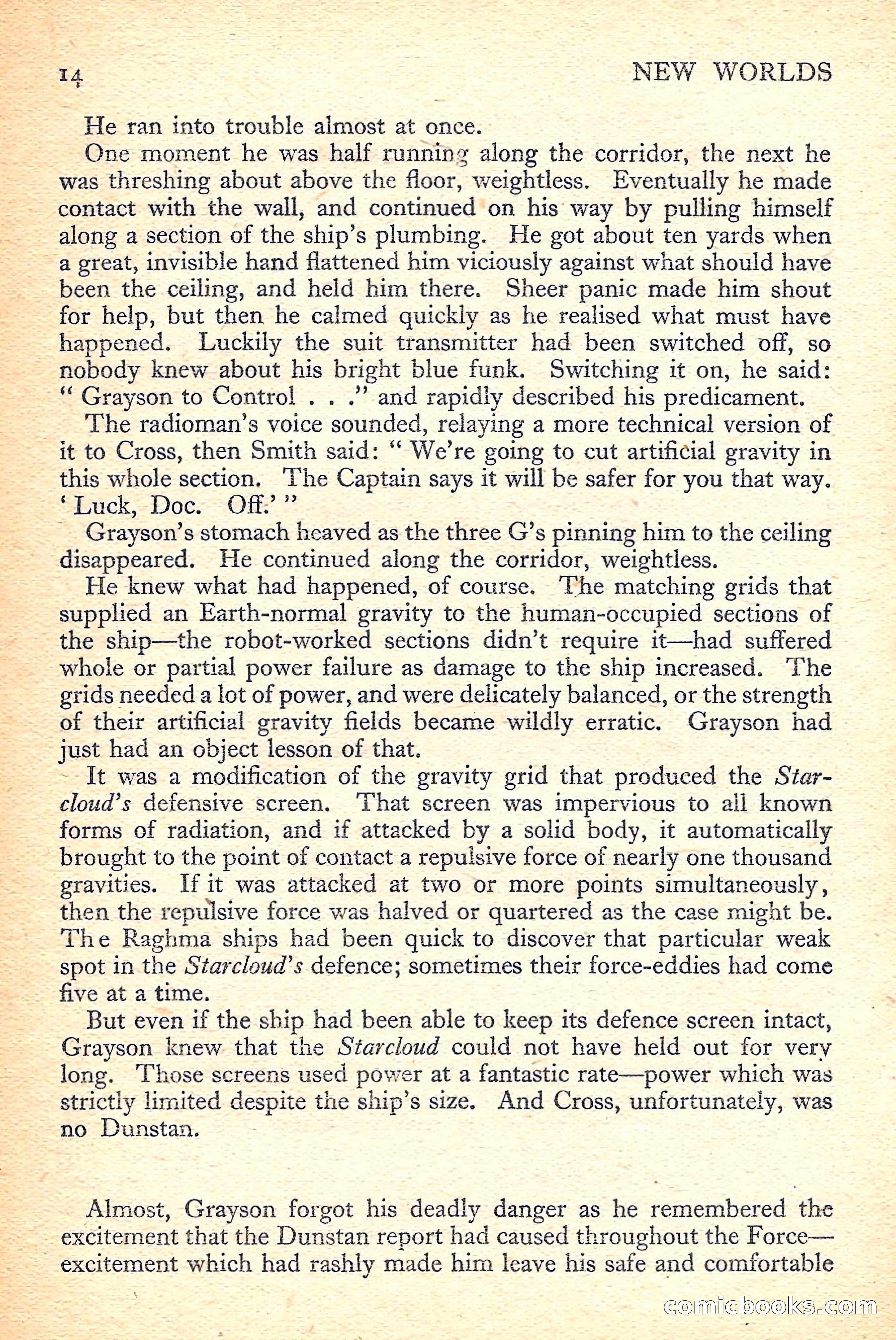 New Worlds Science Fiction No. 37 — page 16 of 132
