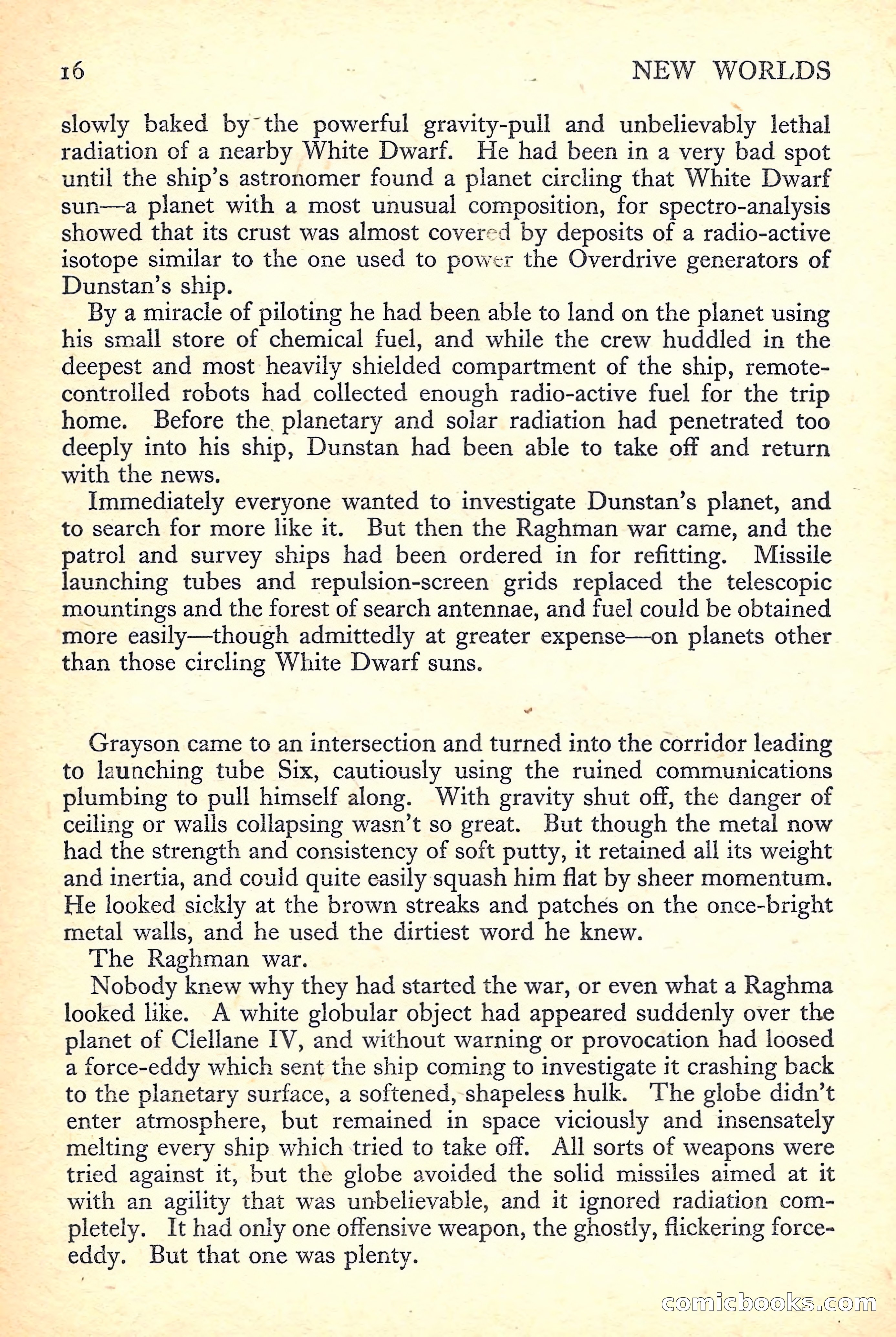 New Worlds Science Fiction No. 37 — page 18 of 132