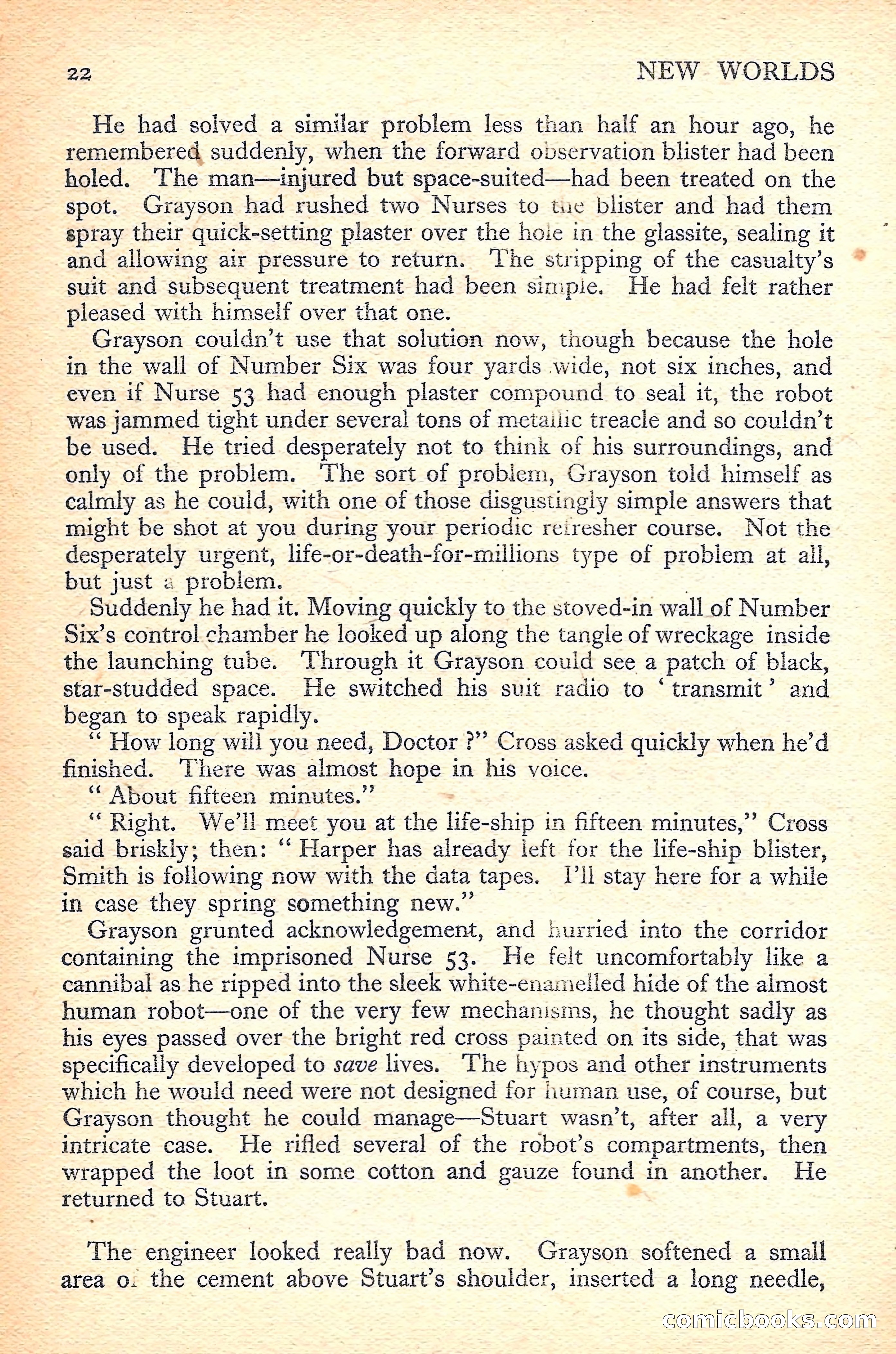 New Worlds Science Fiction No. 37 — page 24 of 132