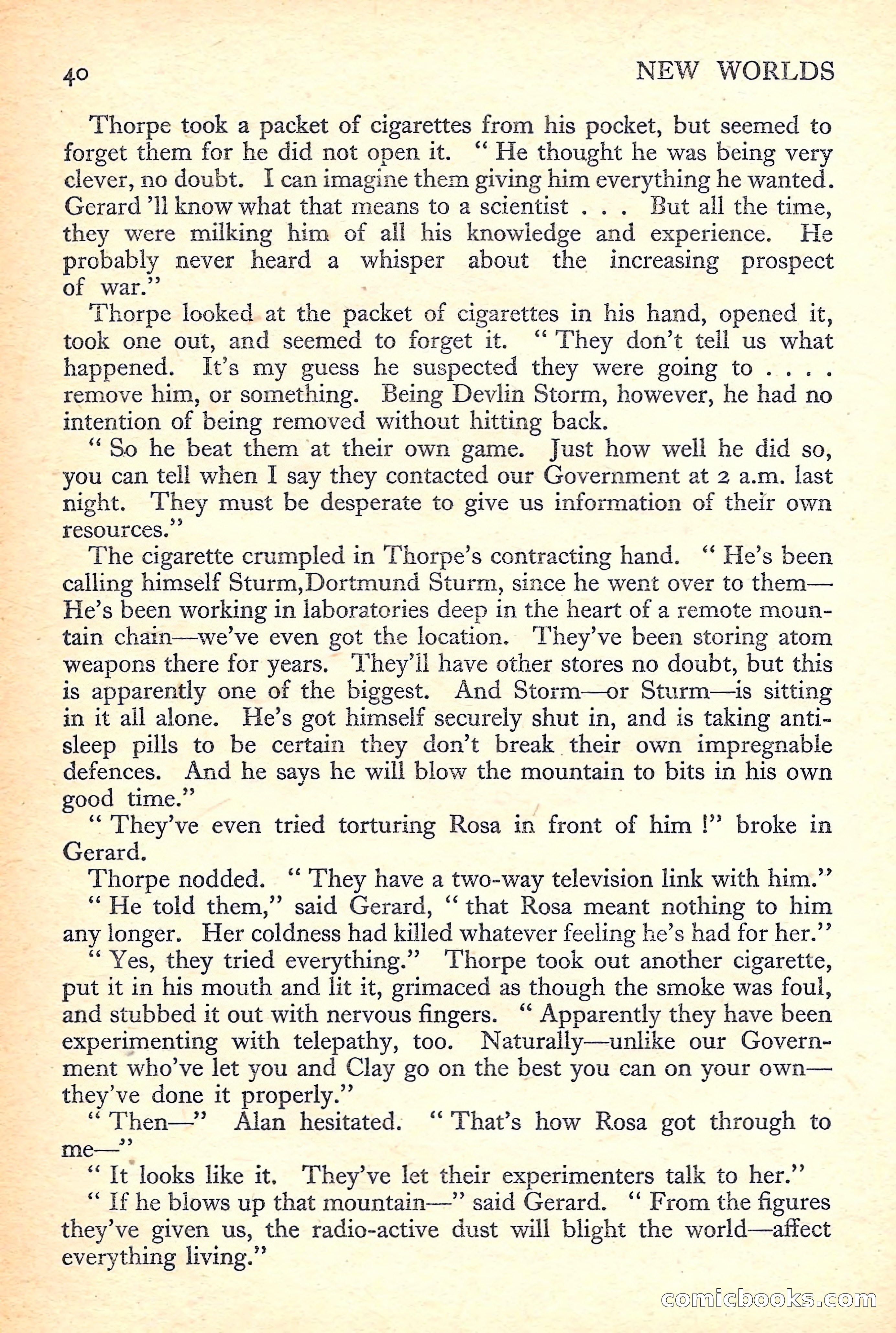 New Worlds Science Fiction No. 37 — page 42 of 132