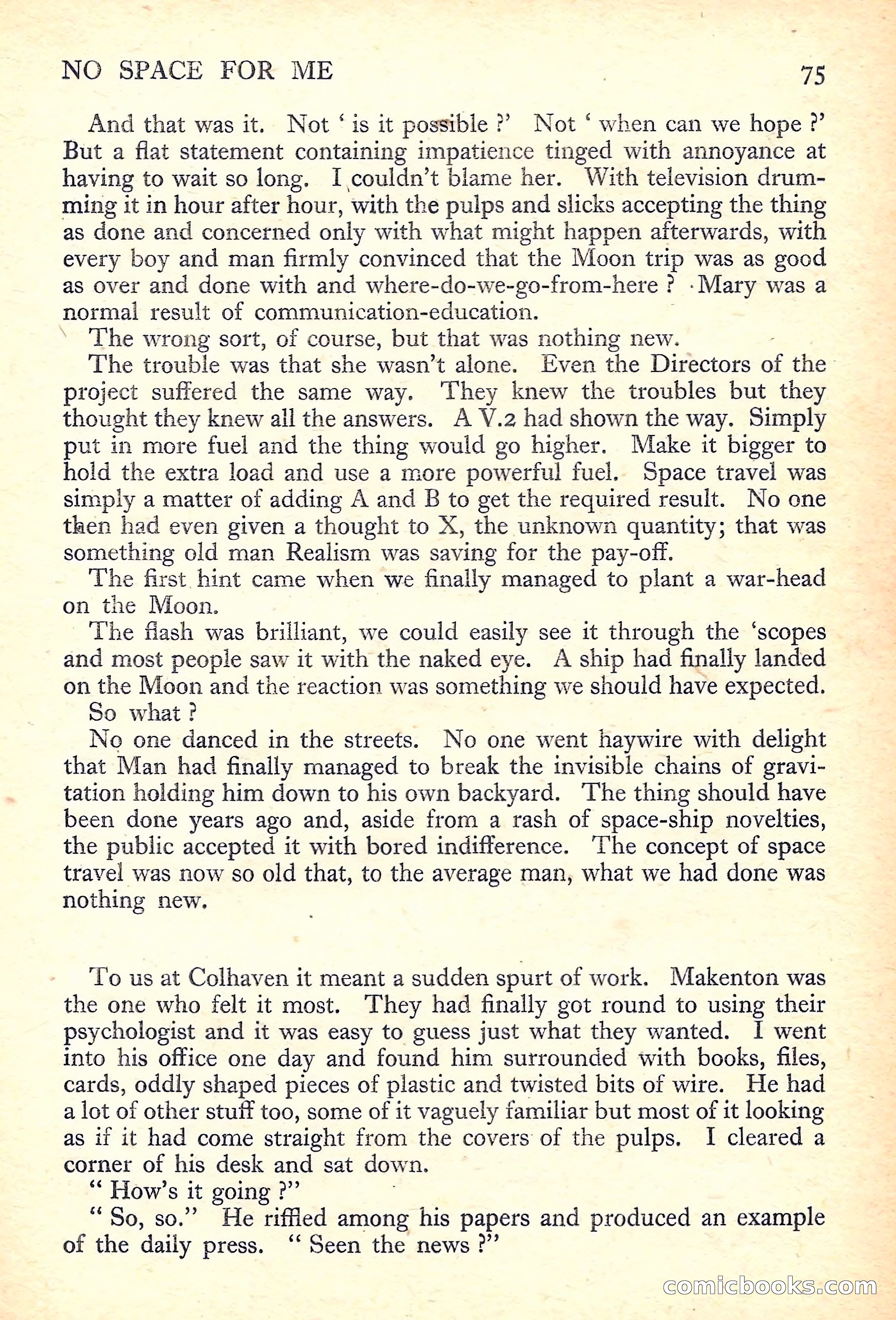 New Worlds Science Fiction No. 37 — page 77 of 132