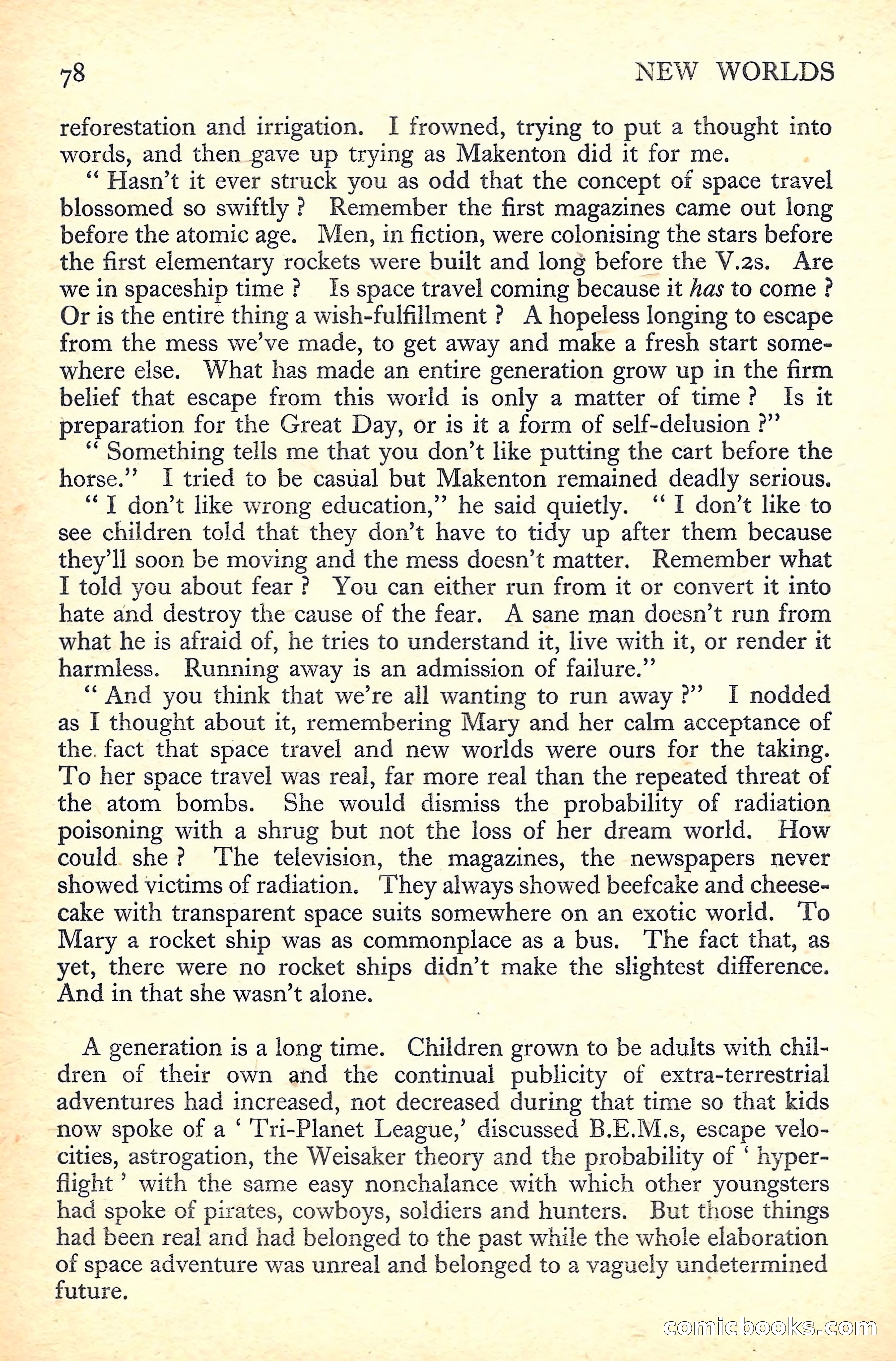 New Worlds Science Fiction No. 37 — page 80 of 132