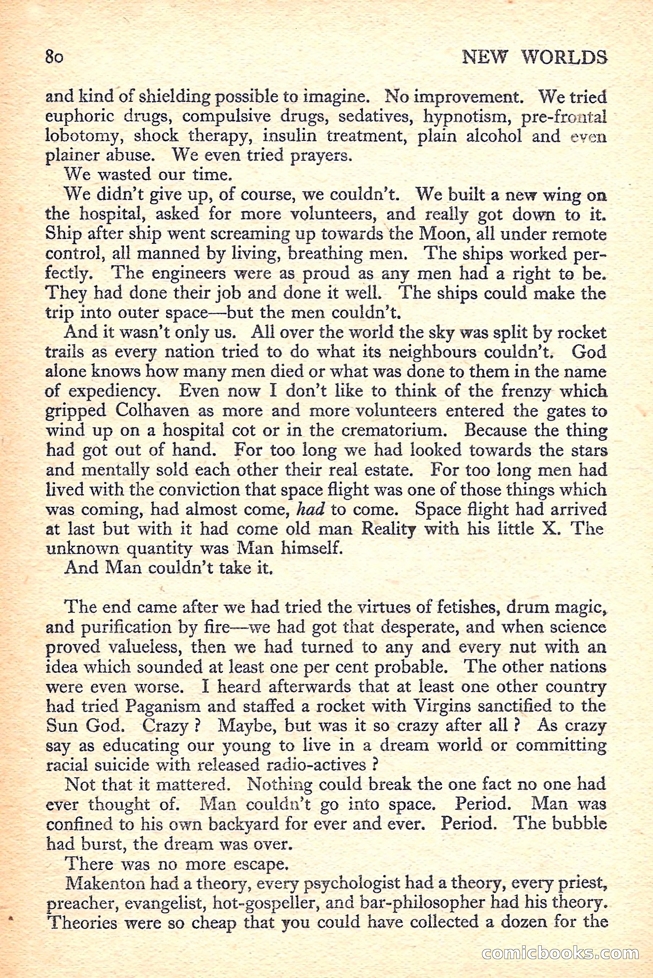 New Worlds Science Fiction No. 37 — page 82 of 132