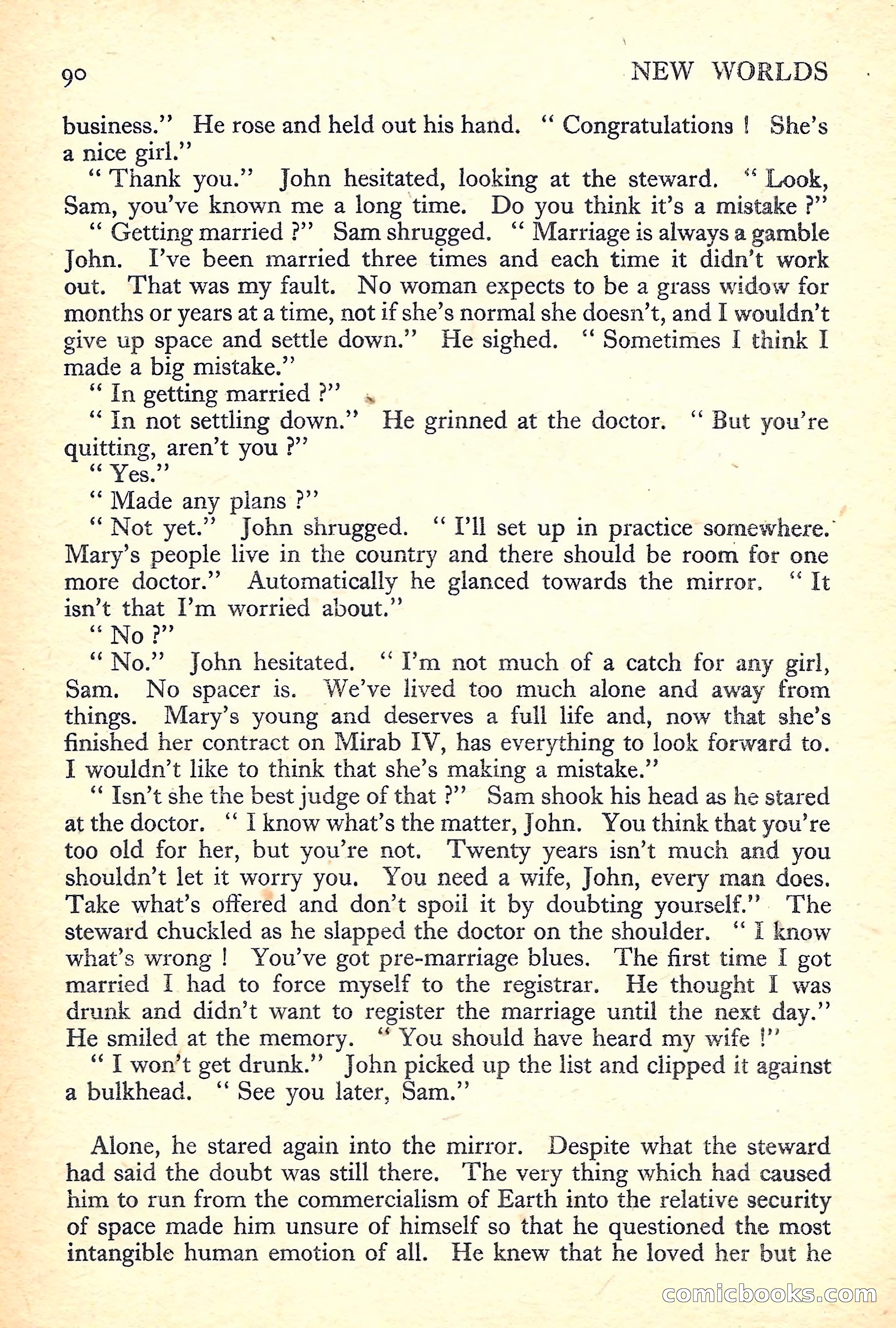 New Worlds Science Fiction No. 37 — page 92 of 132