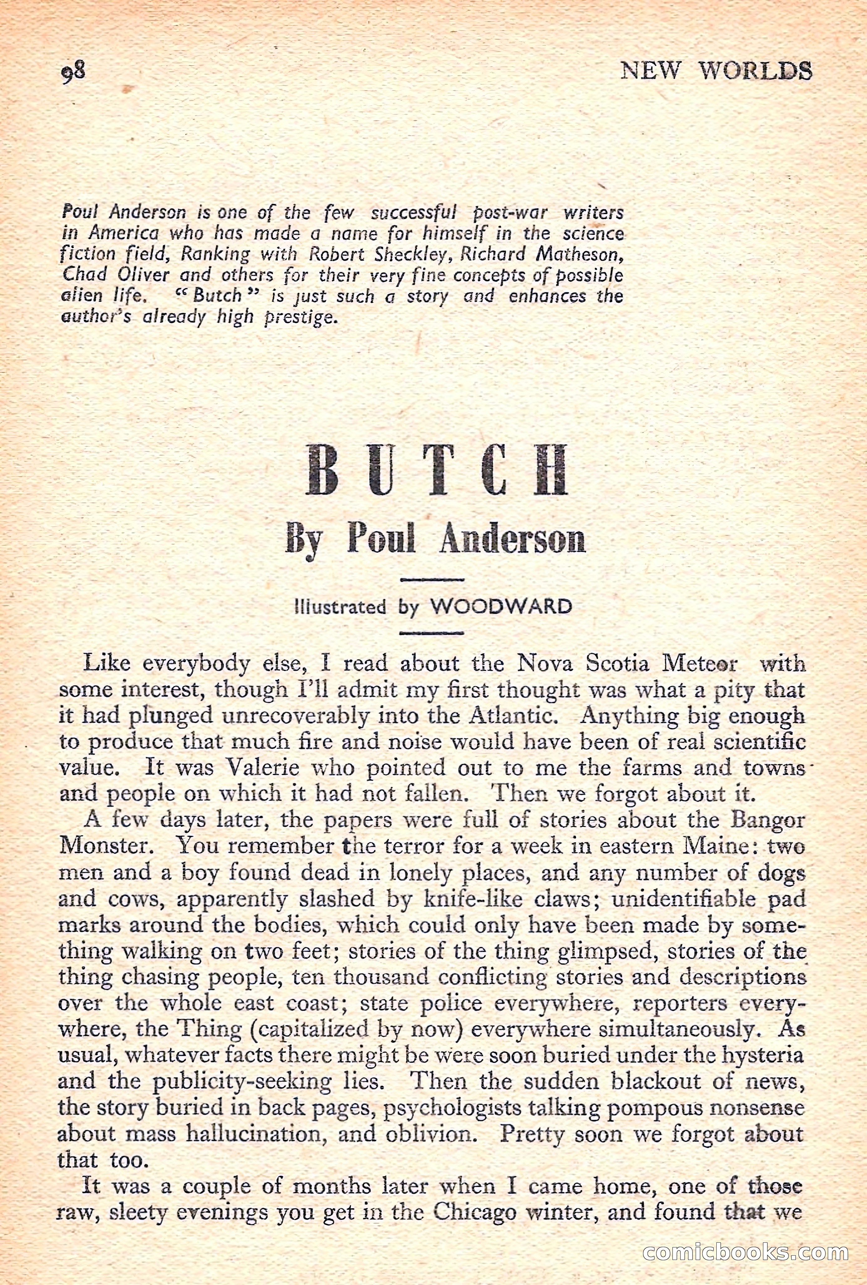 New Worlds Science Fiction No. 37 — page 100 of 132