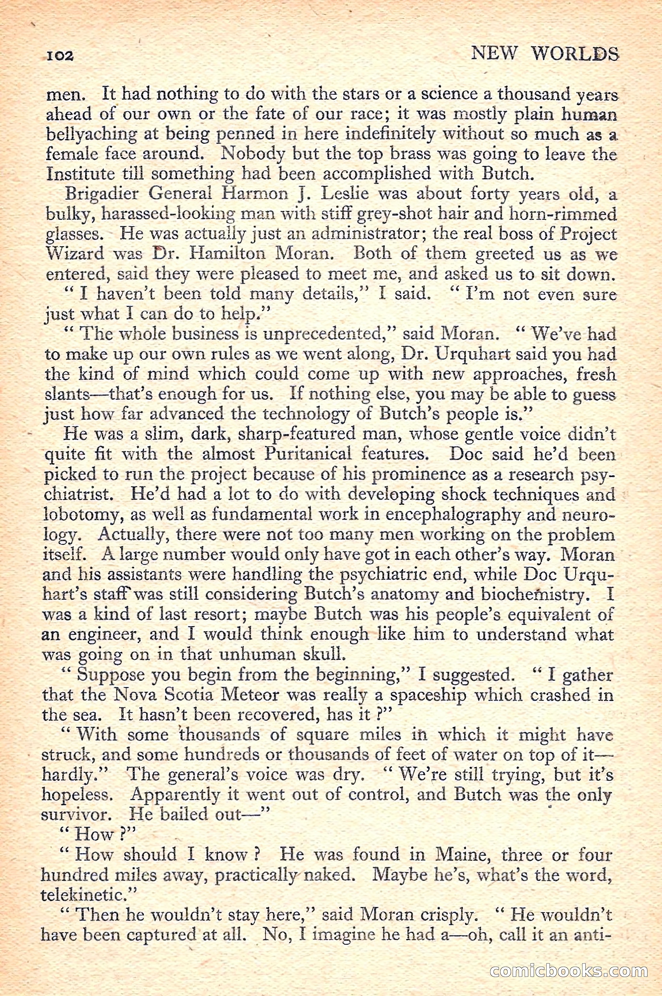 New Worlds Science Fiction No. 37 — page 104 of 132