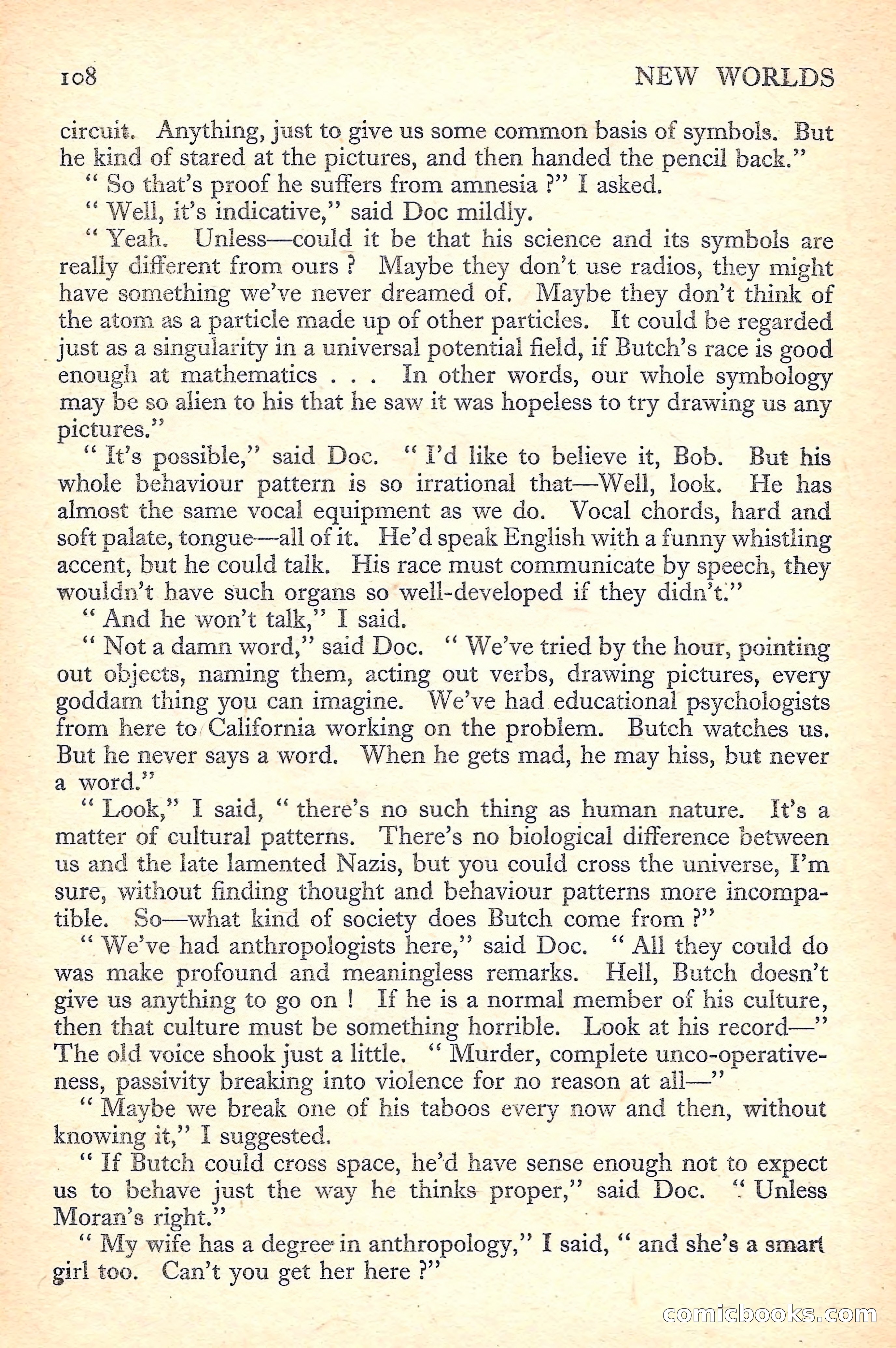 New Worlds Science Fiction No. 37 — page 110 of 132
