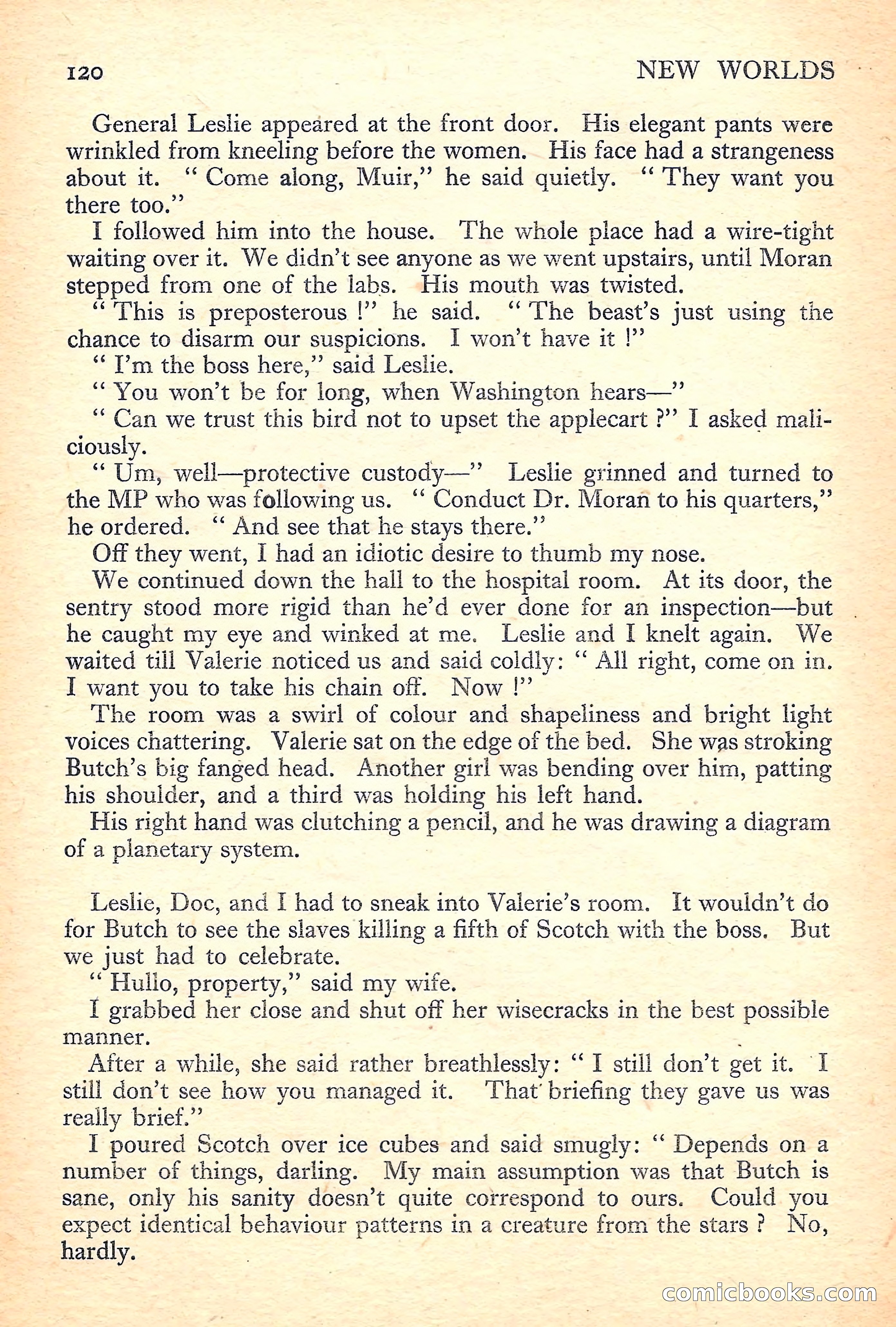 New Worlds Science Fiction No. 37 — page 122 of 132