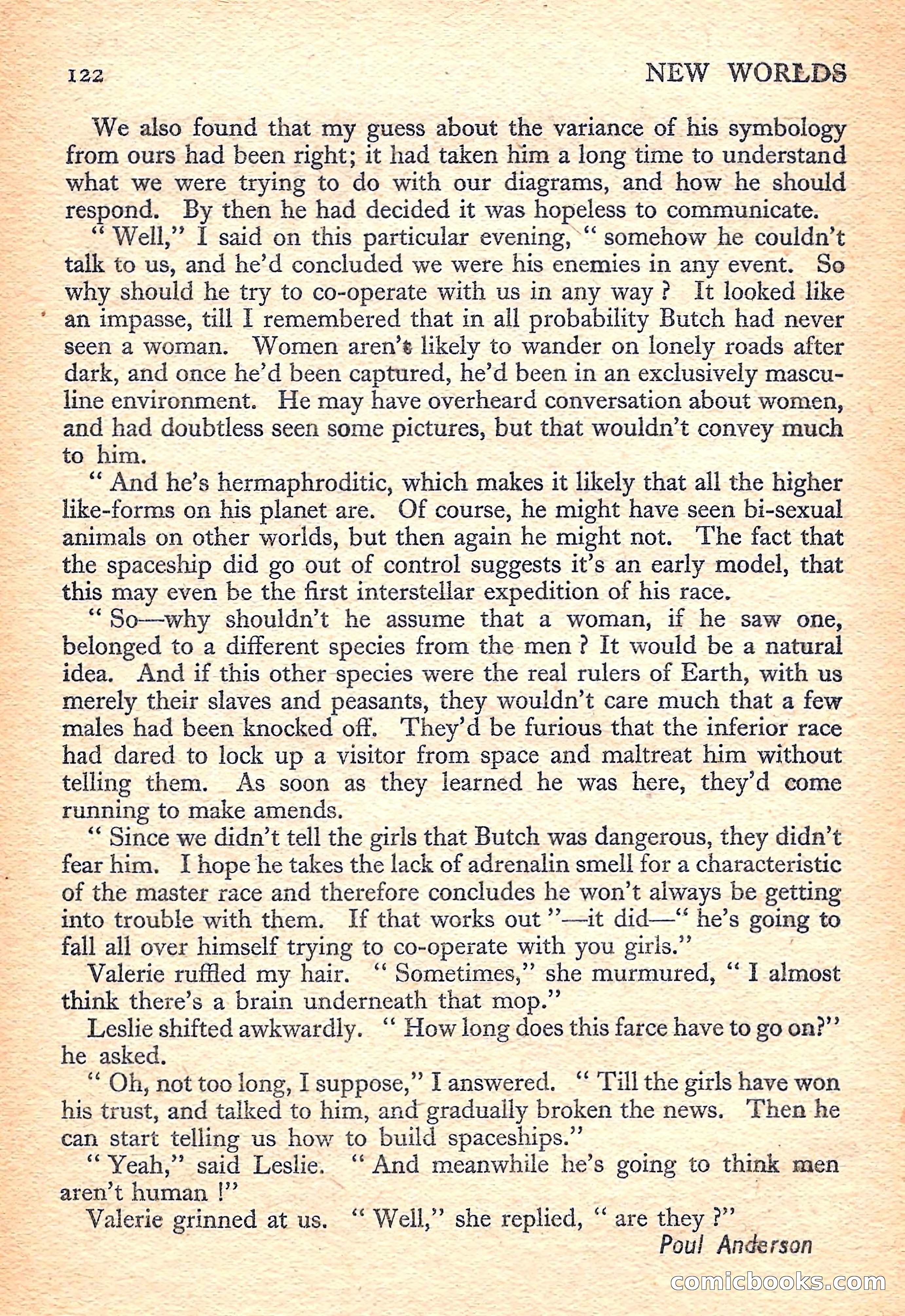 New Worlds Science Fiction No. 37 — page 124 of 132