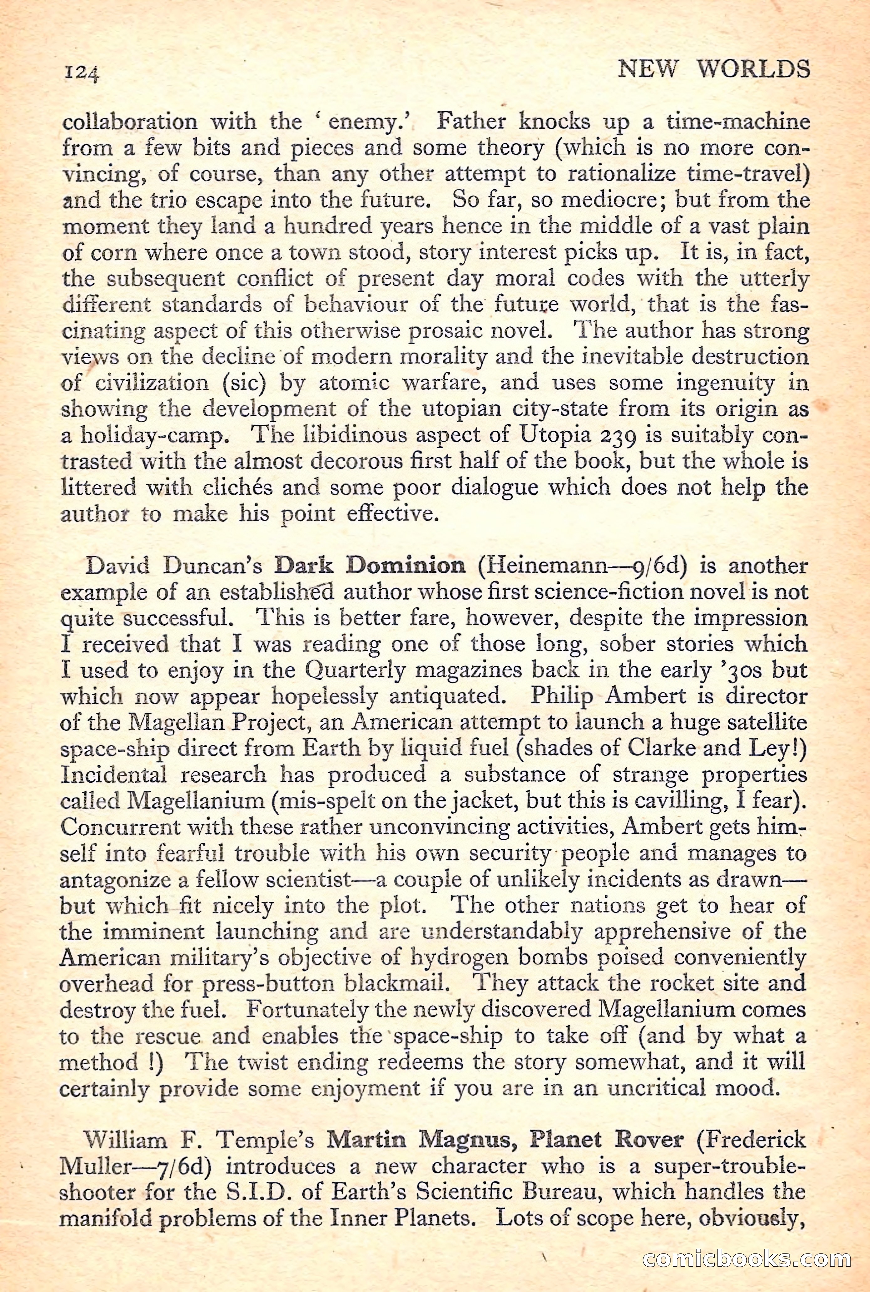 New Worlds Science Fiction No. 37 — page 126 of 132