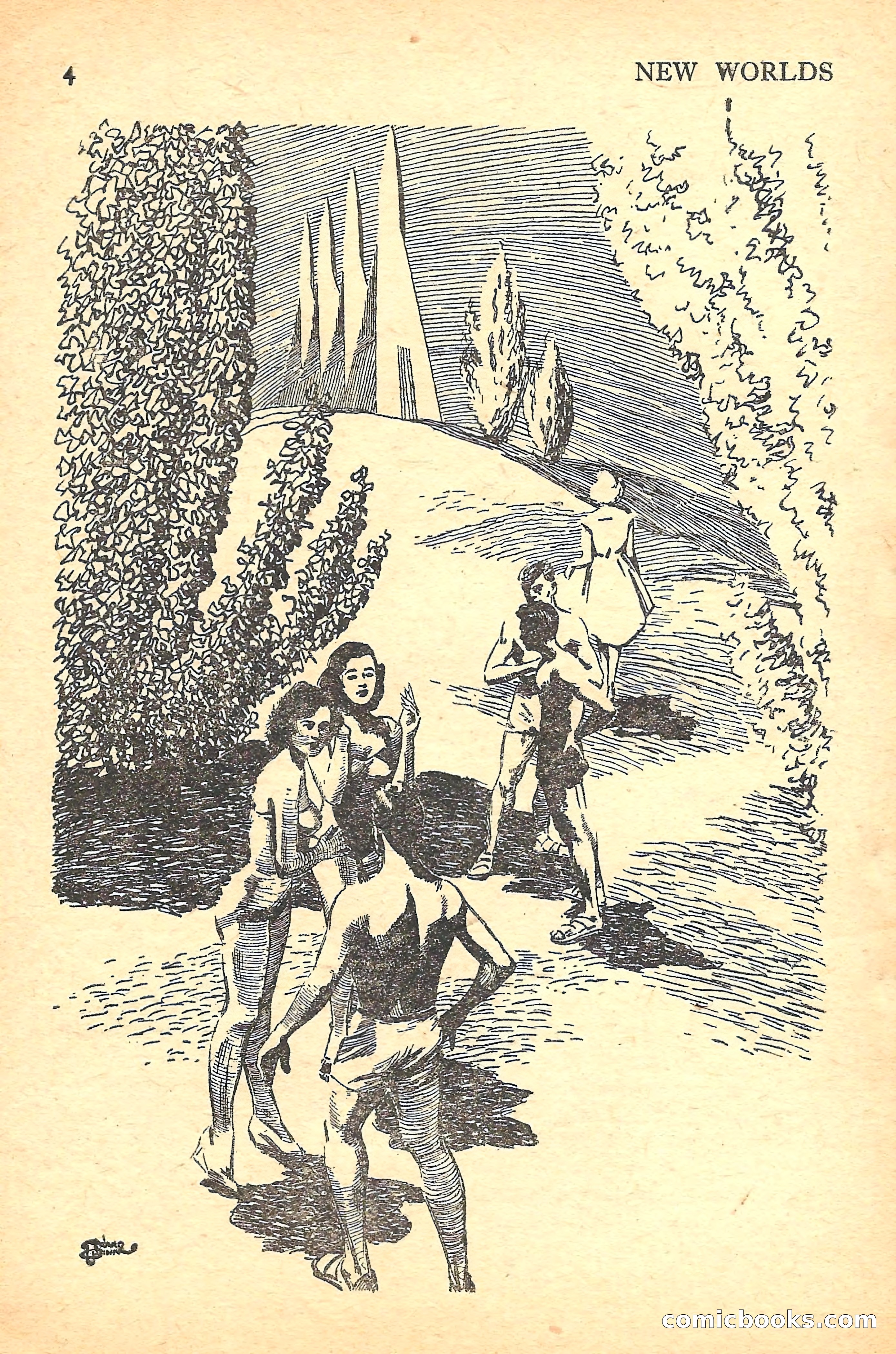 New Worlds Science Fiction No. 38 — page 6 of 132