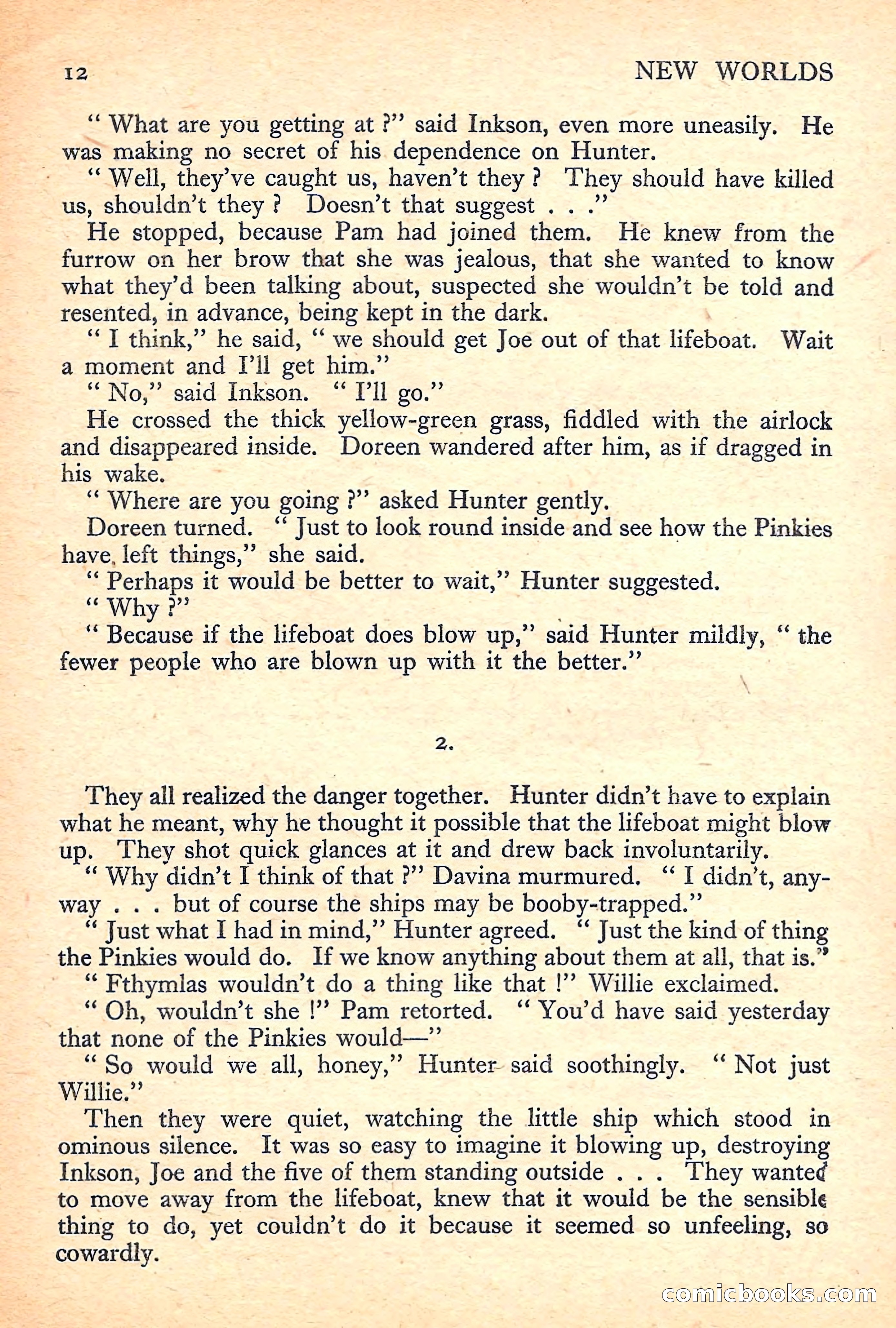 New Worlds Science Fiction No. 38 — page 14 of 132