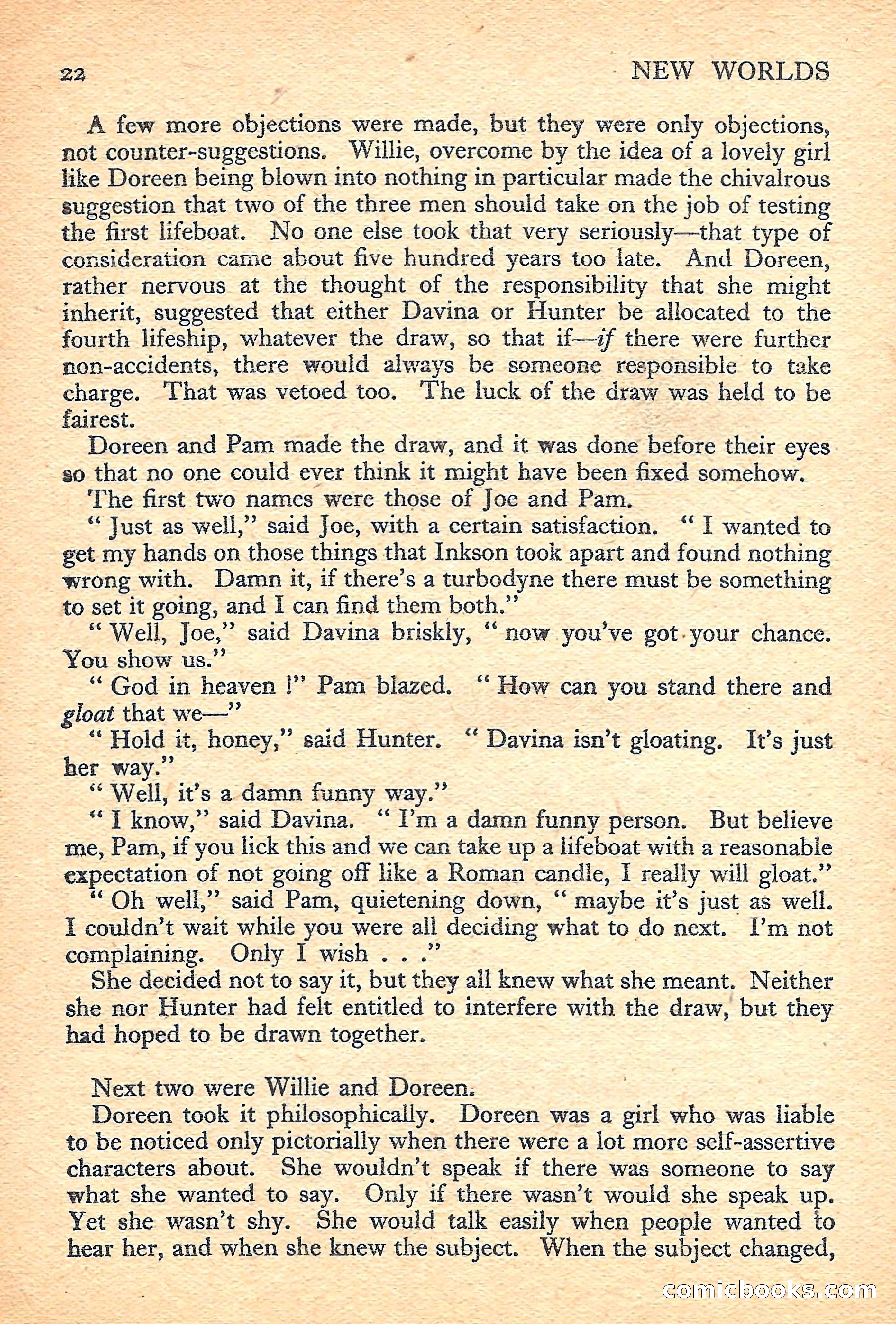 New Worlds Science Fiction No. 38 — page 24 of 132