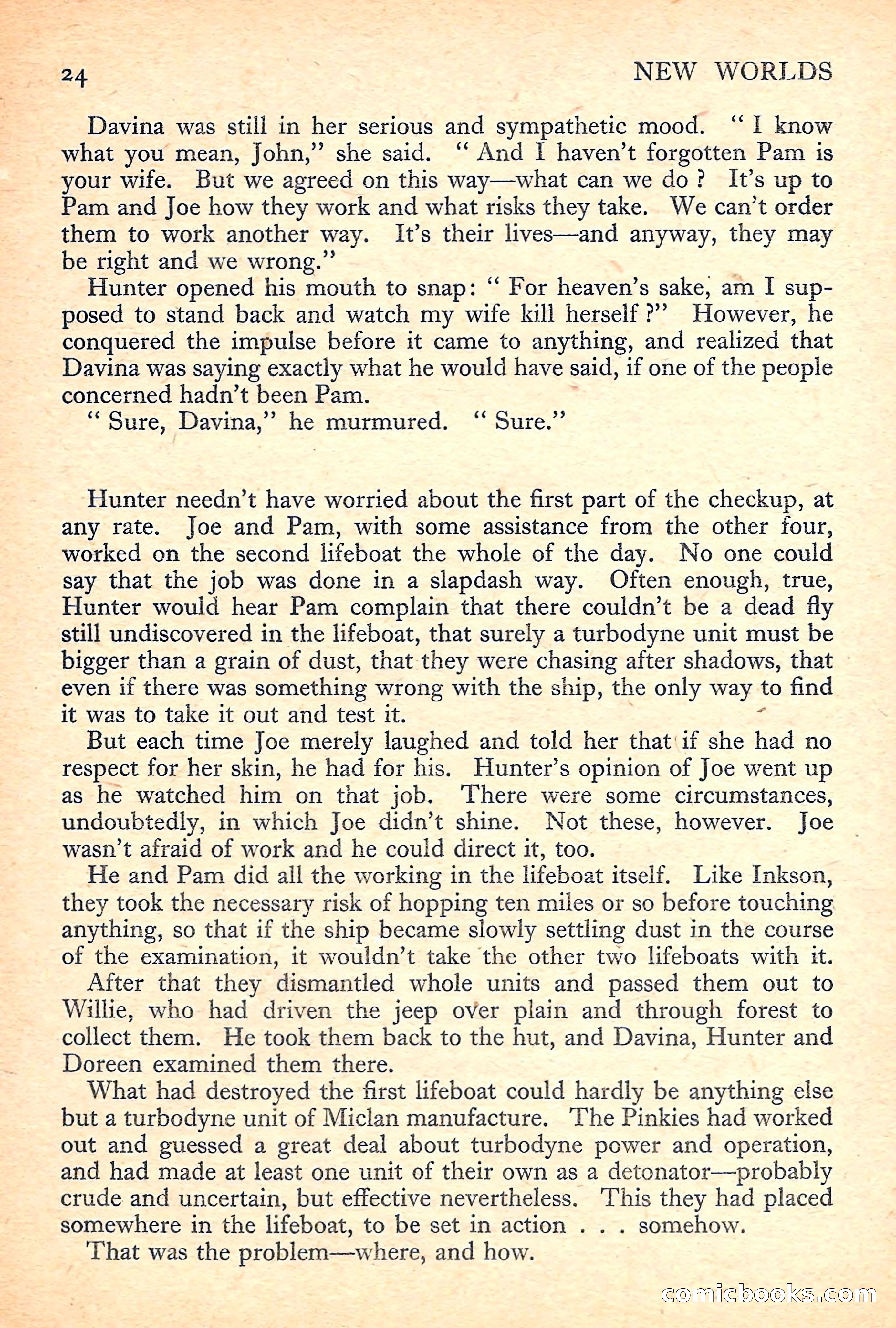 New Worlds Science Fiction No. 38 — page 26 of 132