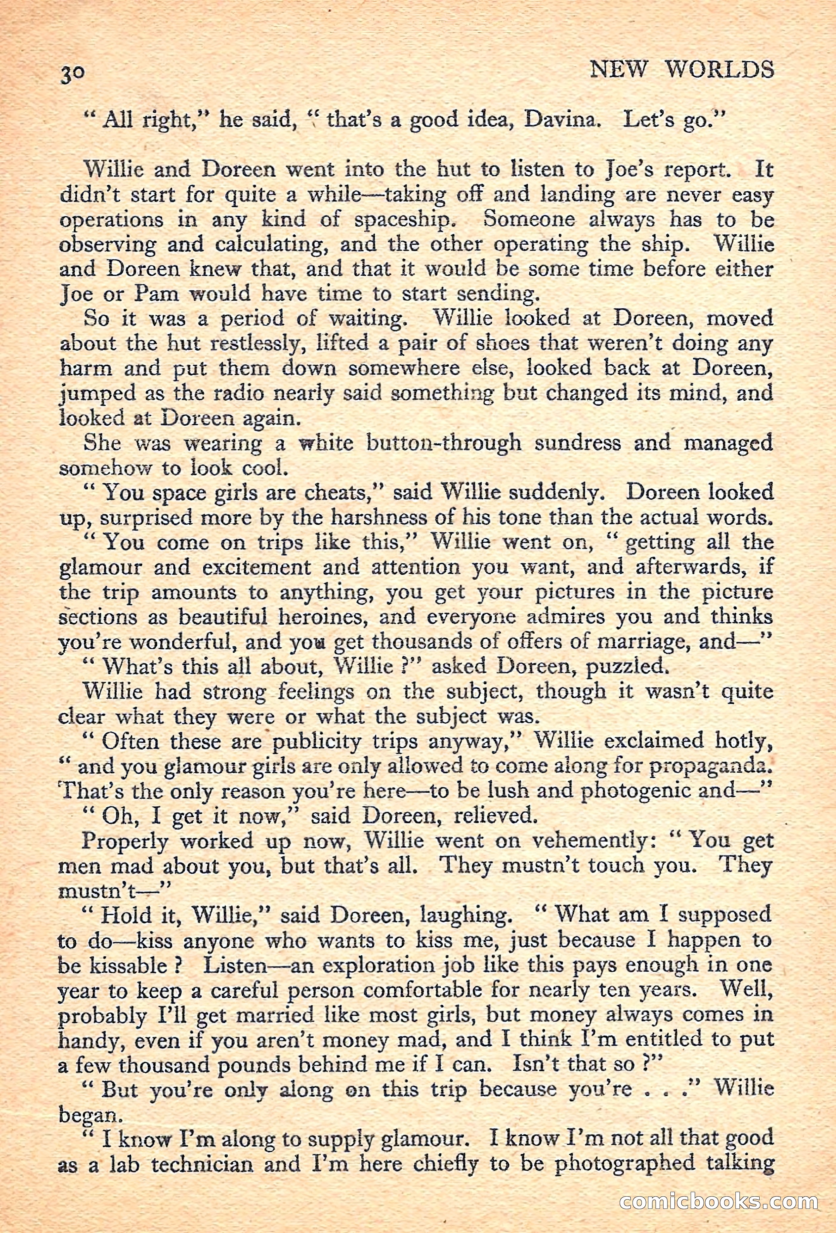 New Worlds Science Fiction No. 38 — page 32 of 132