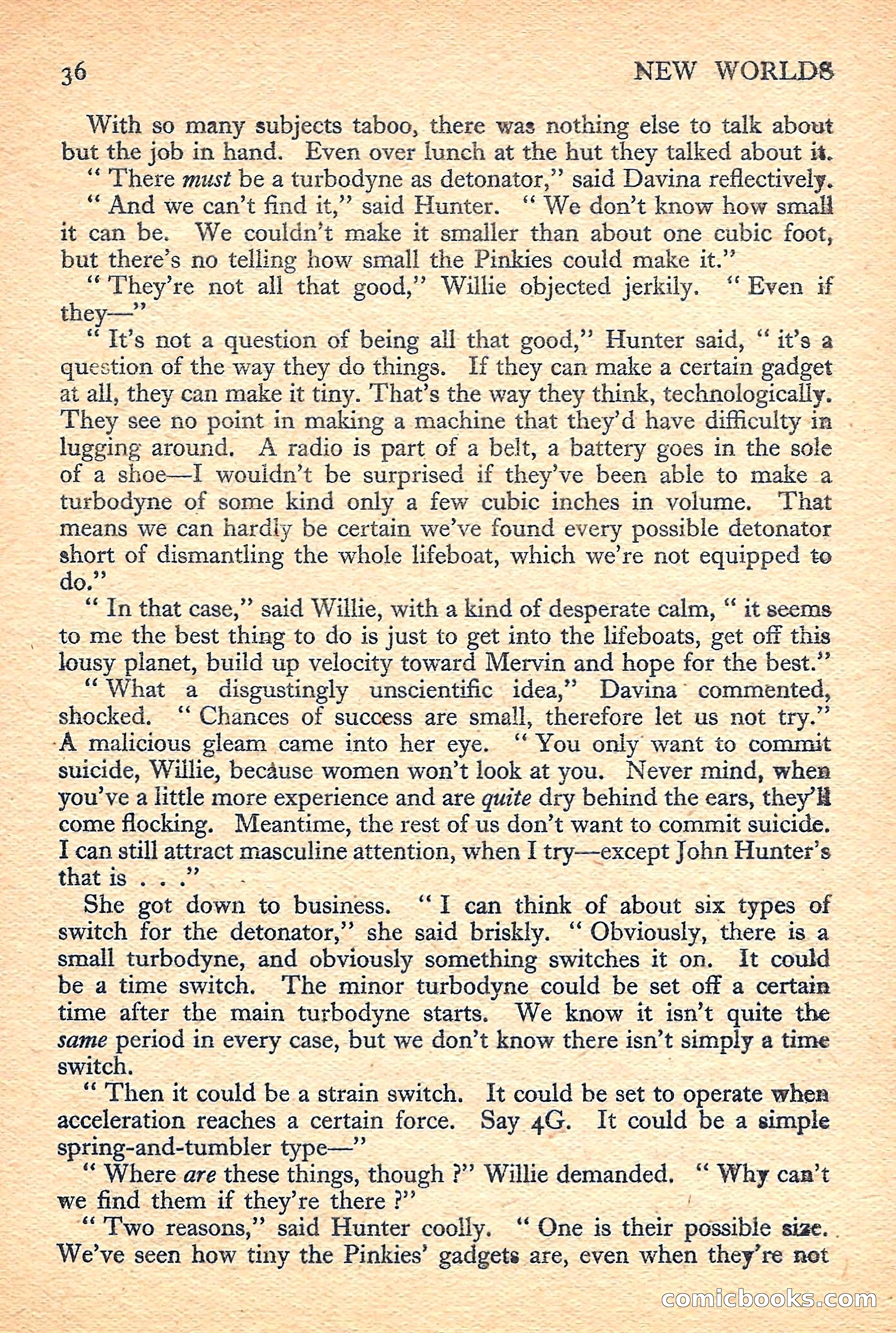 New Worlds Science Fiction No. 38 — page 38 of 132