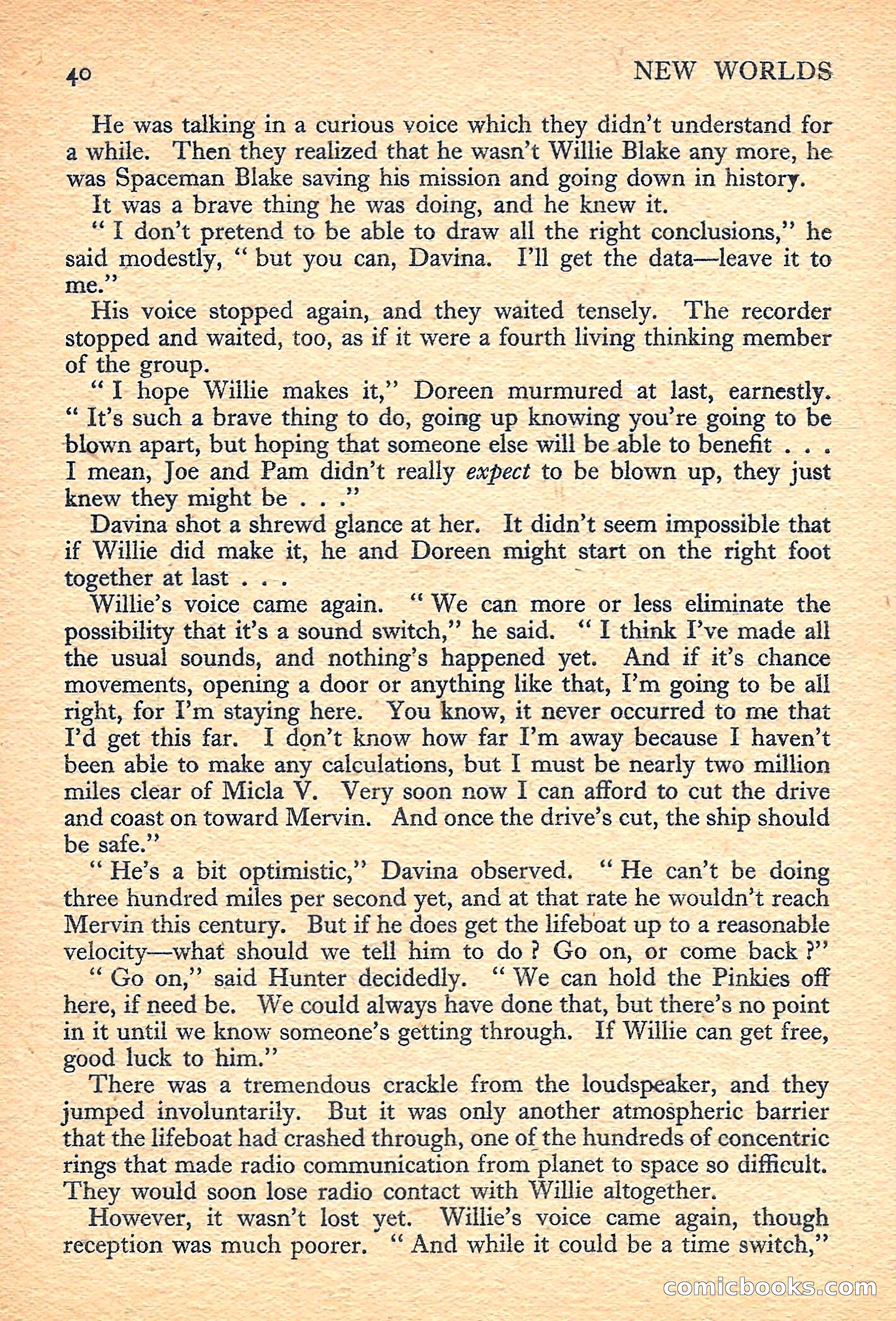 New Worlds Science Fiction No. 38 — page 42 of 132