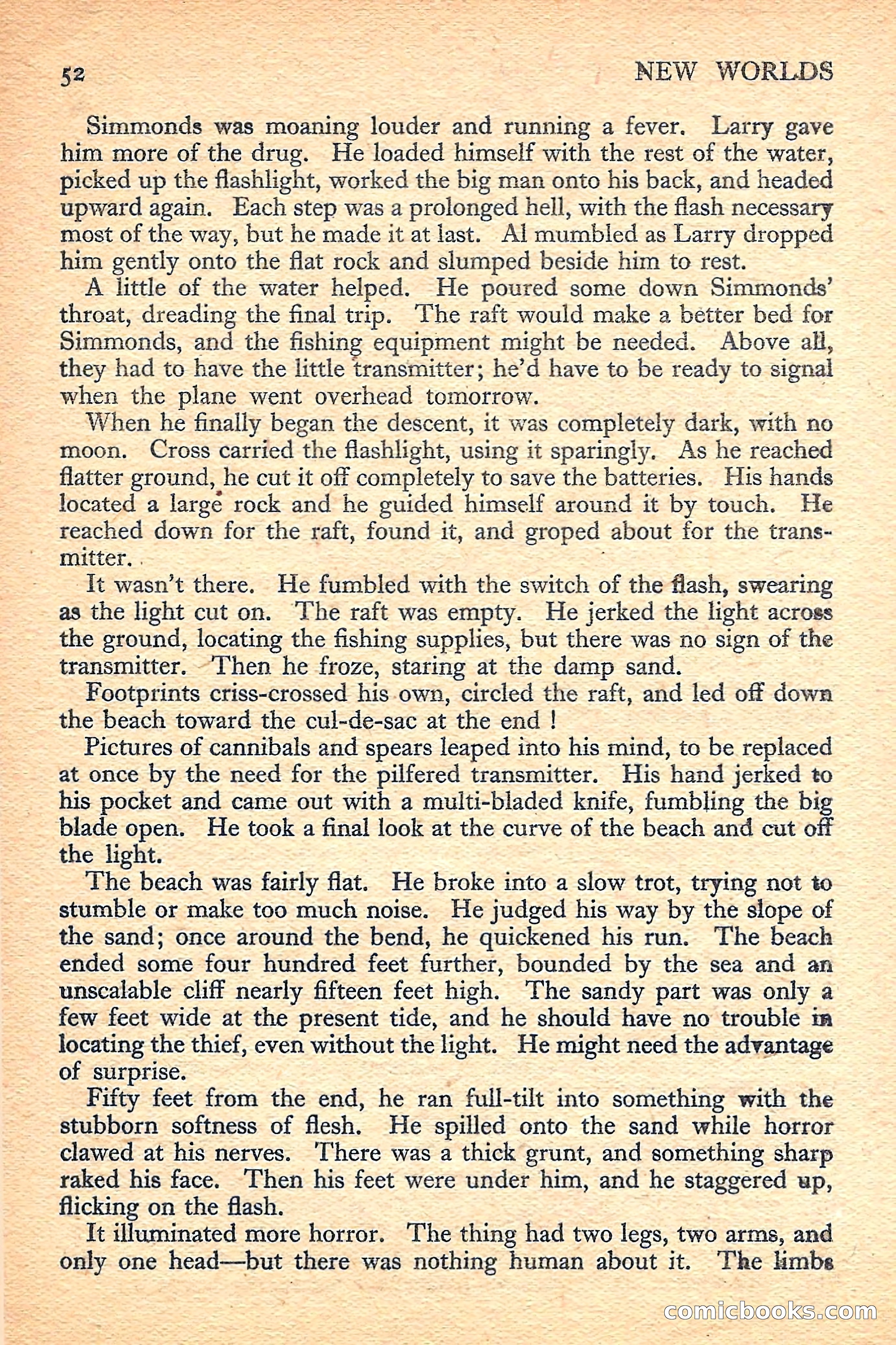 New Worlds Science Fiction No. 38 — page 54 of 132