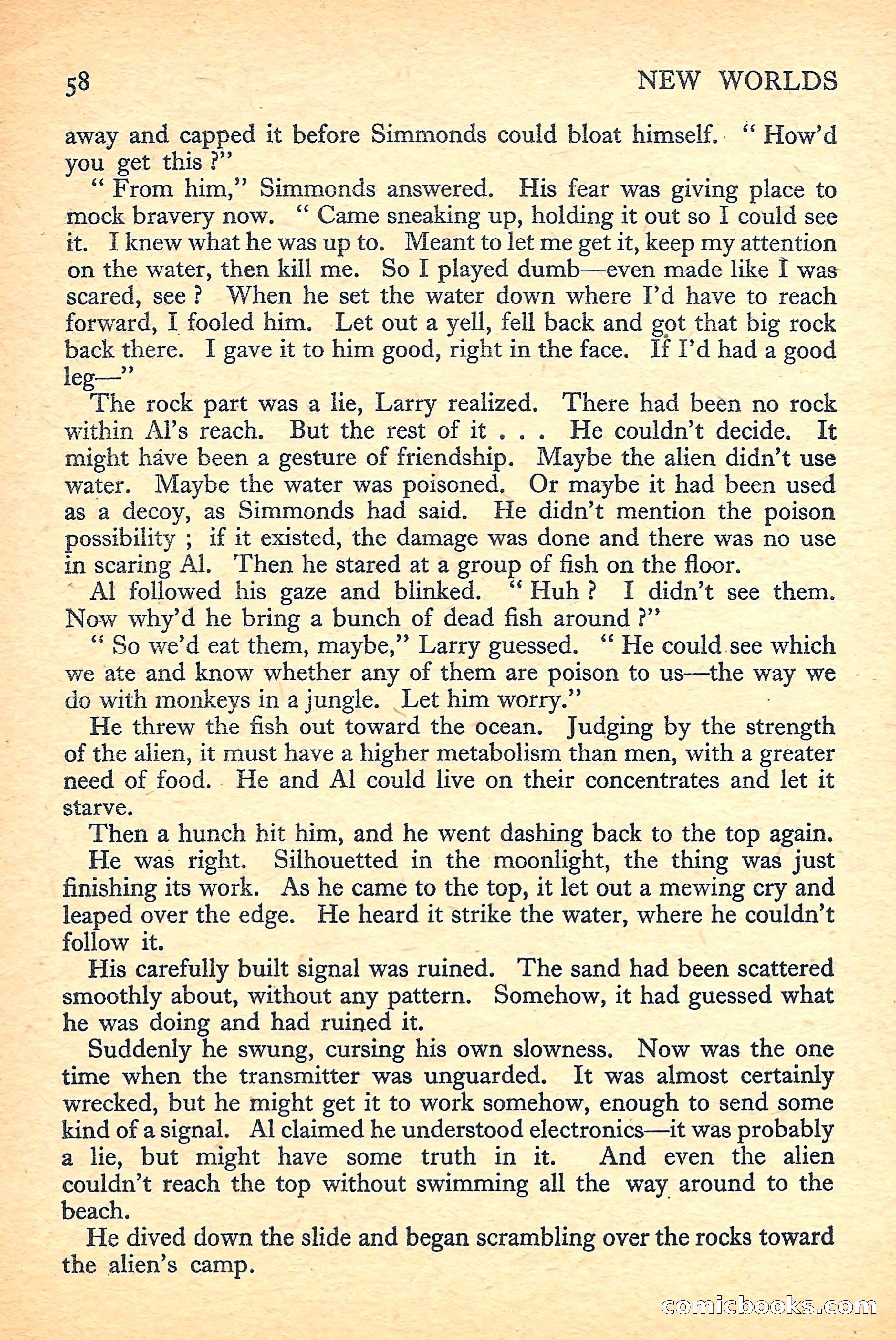 New Worlds Science Fiction No. 38 — page 60 of 132