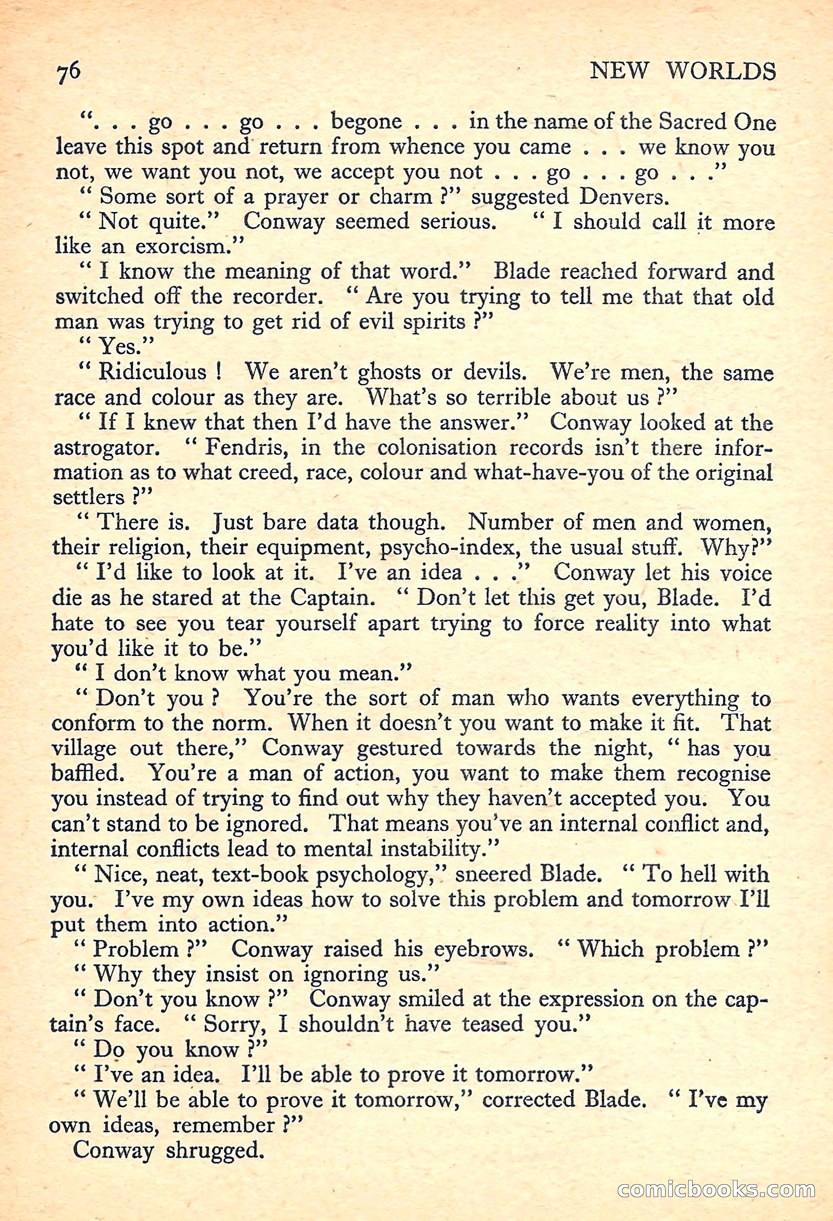 New Worlds Science Fiction No. 38 — page 78 of 132