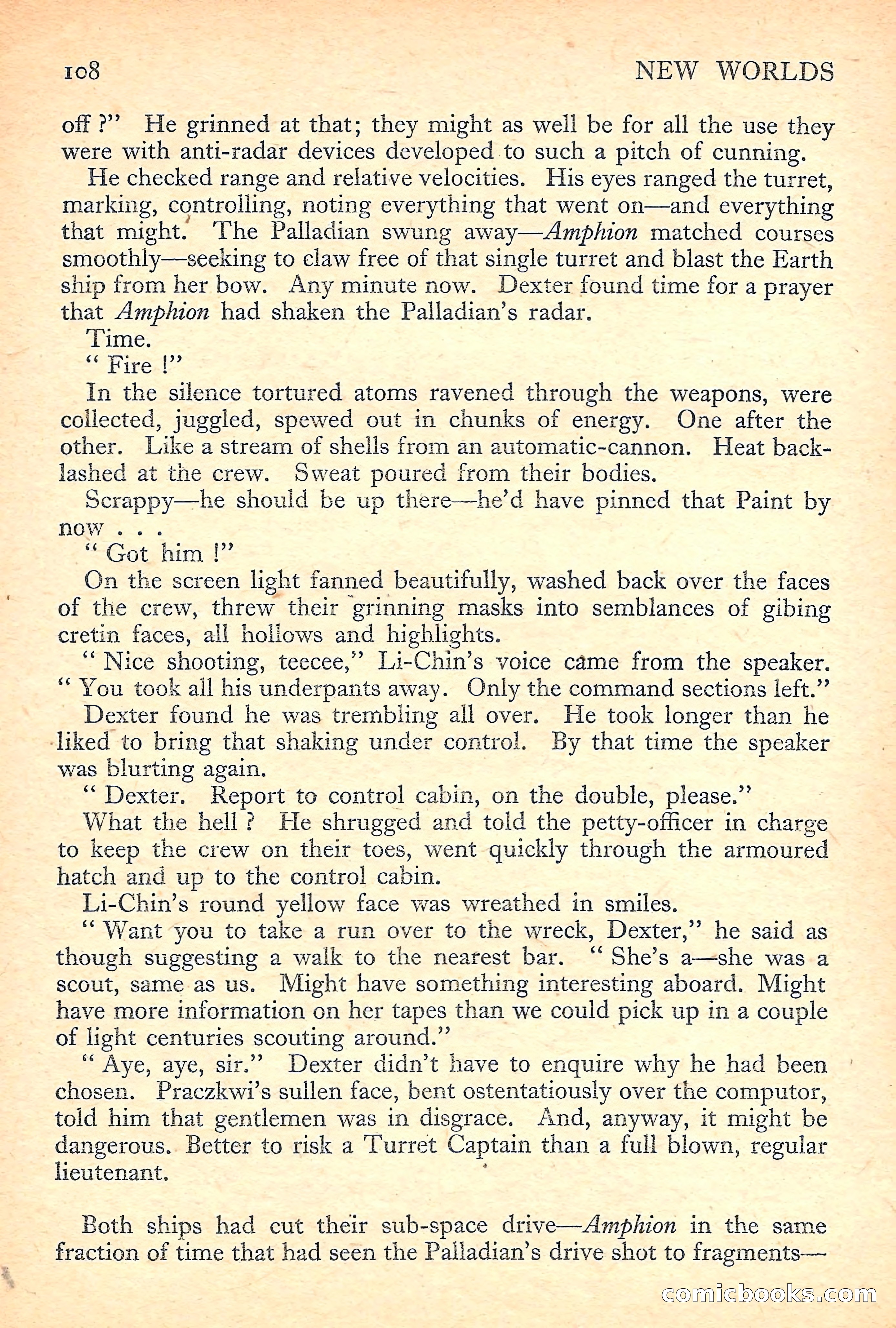 New Worlds Science Fiction No. 38 — page 110 of 132