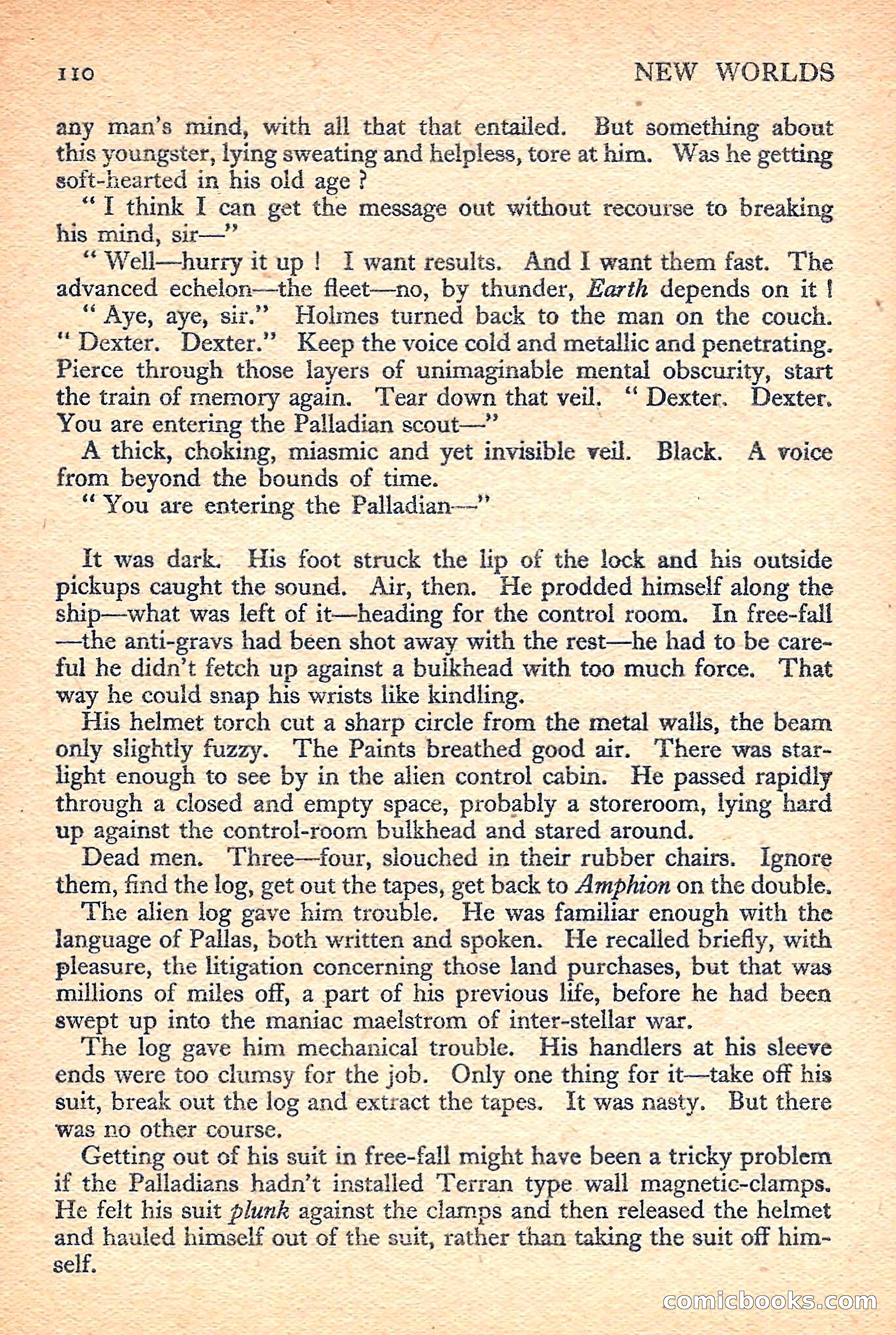 New Worlds Science Fiction No. 38 — page 112 of 132