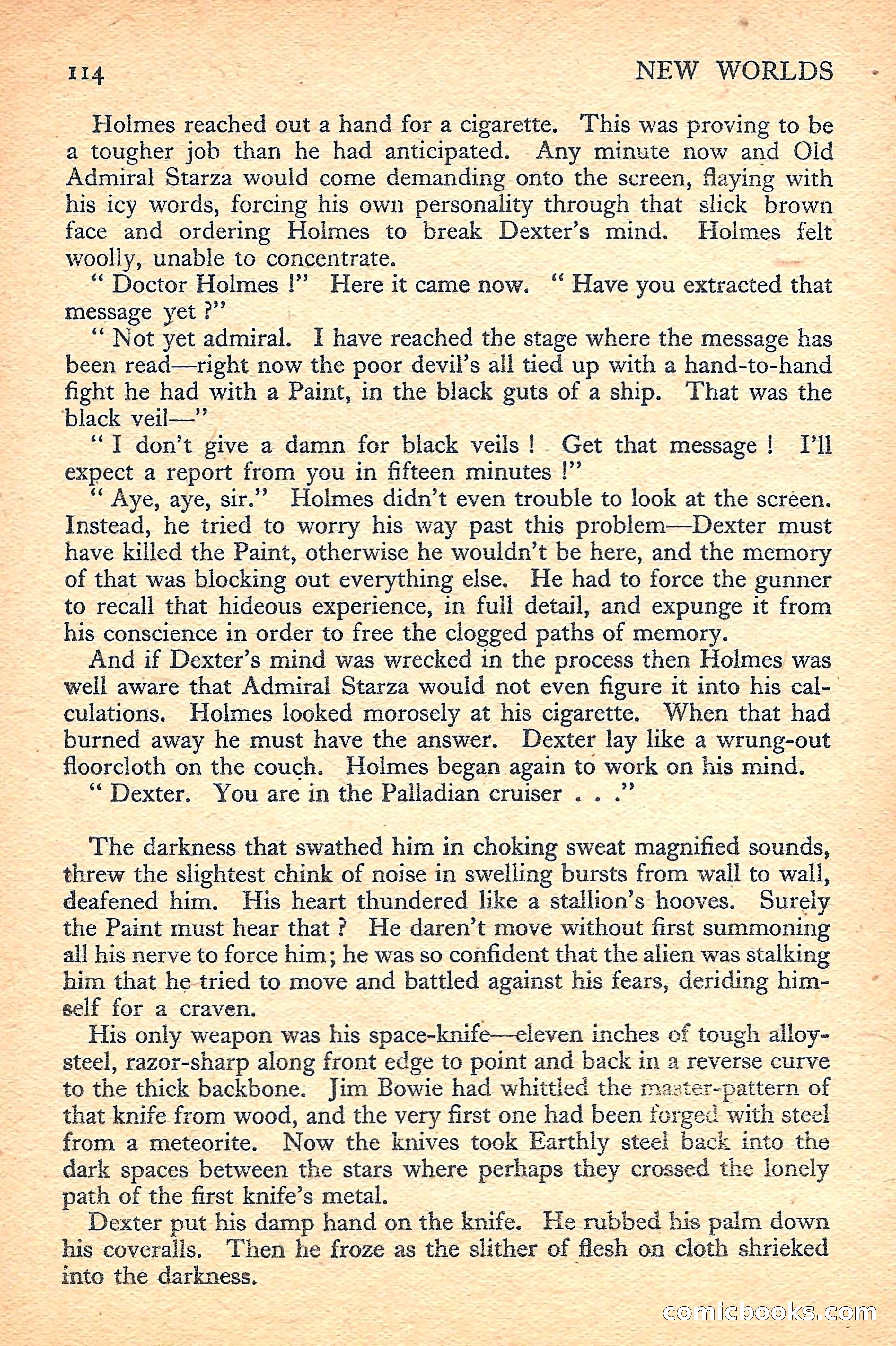 New Worlds Science Fiction No. 38 — page 116 of 132