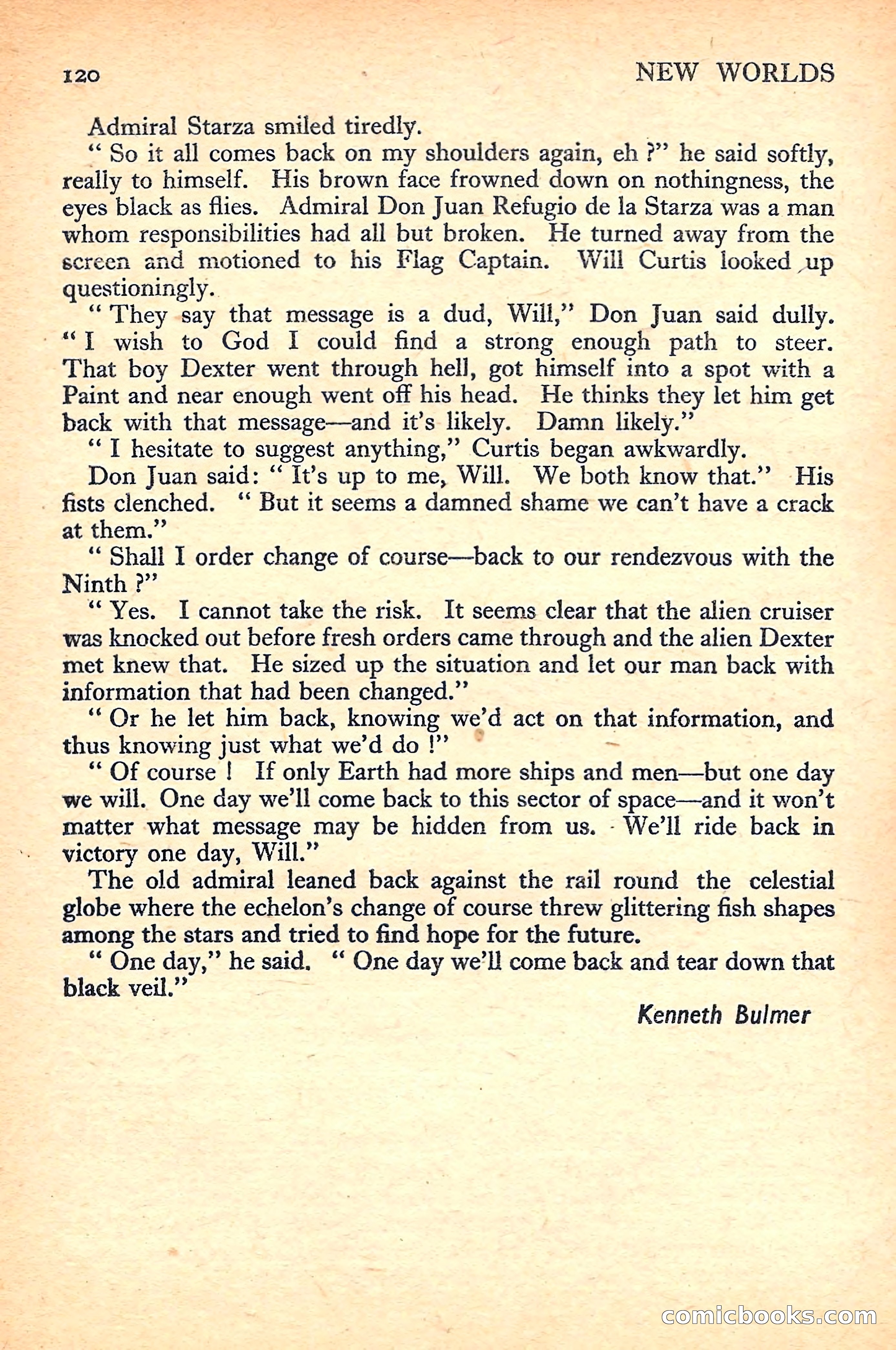 New Worlds Science Fiction No. 38 — page 122 of 132