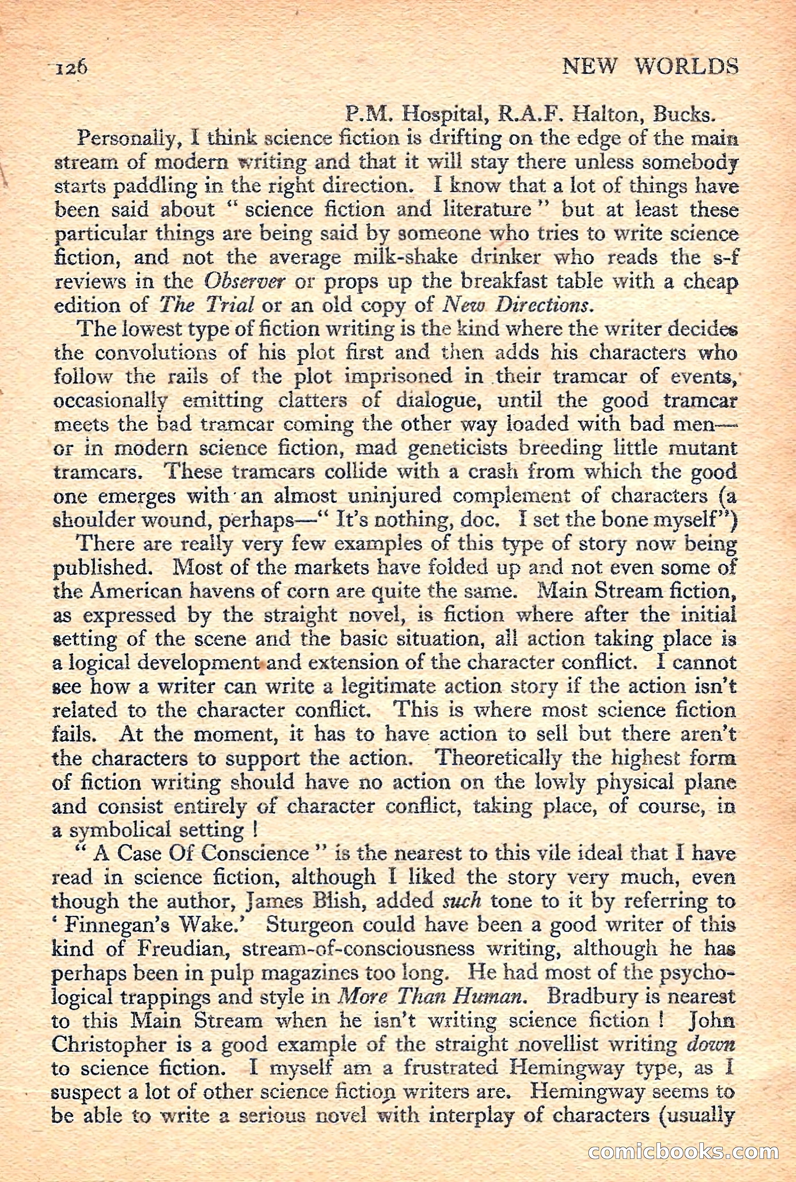 New Worlds Science Fiction No. 38 — page 128 of 132