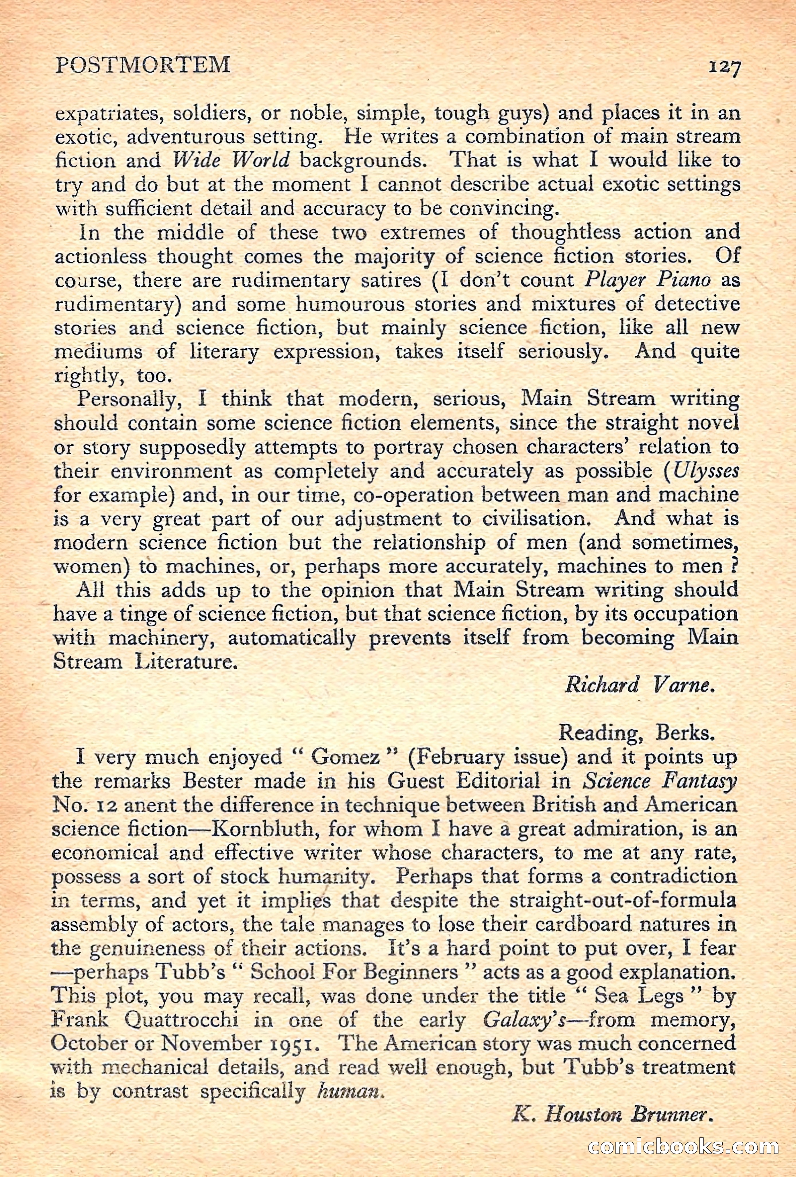 New Worlds Science Fiction No. 38 — page 129 of 132