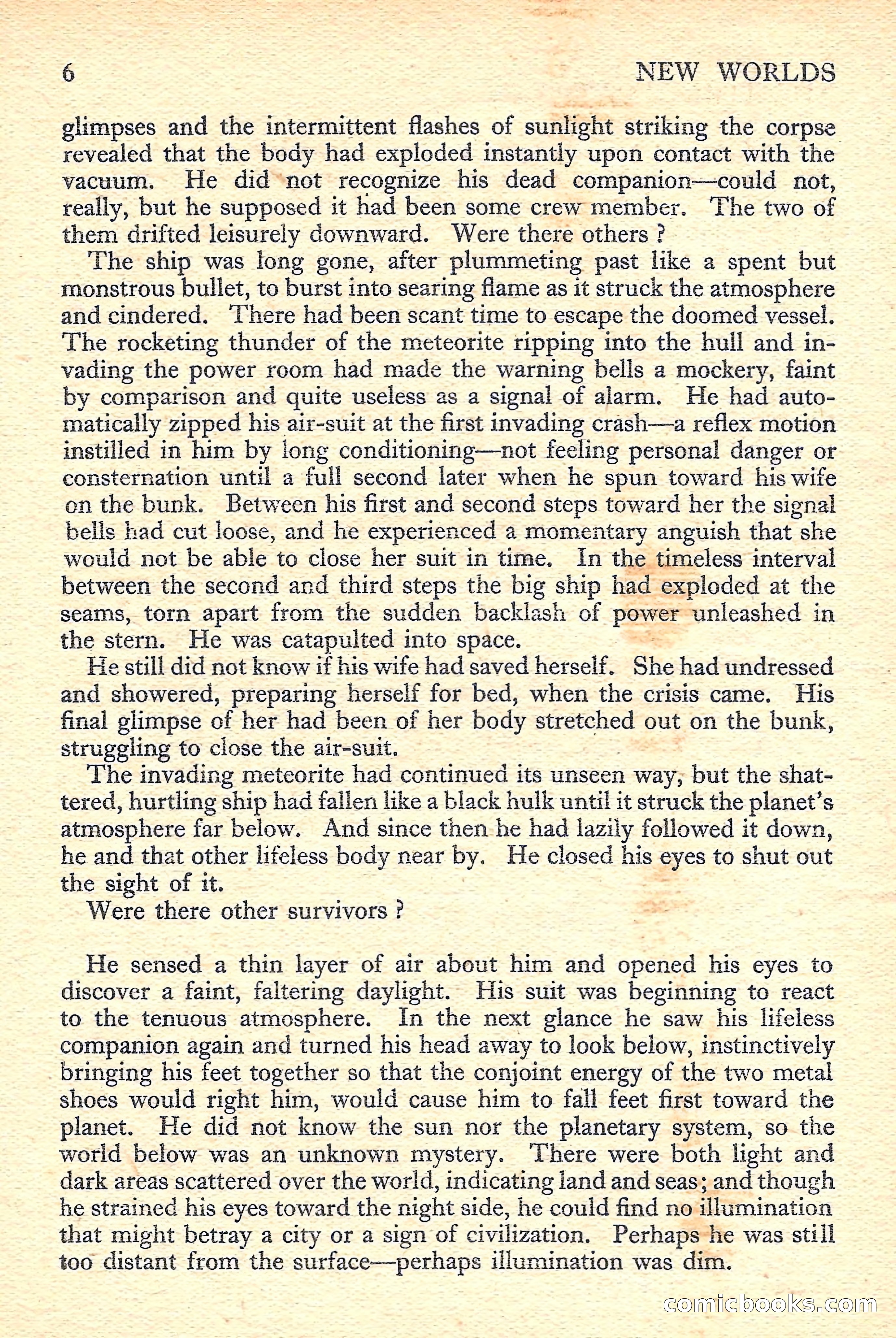 New Worlds Science Fiction No. 39 — page 8 of 132