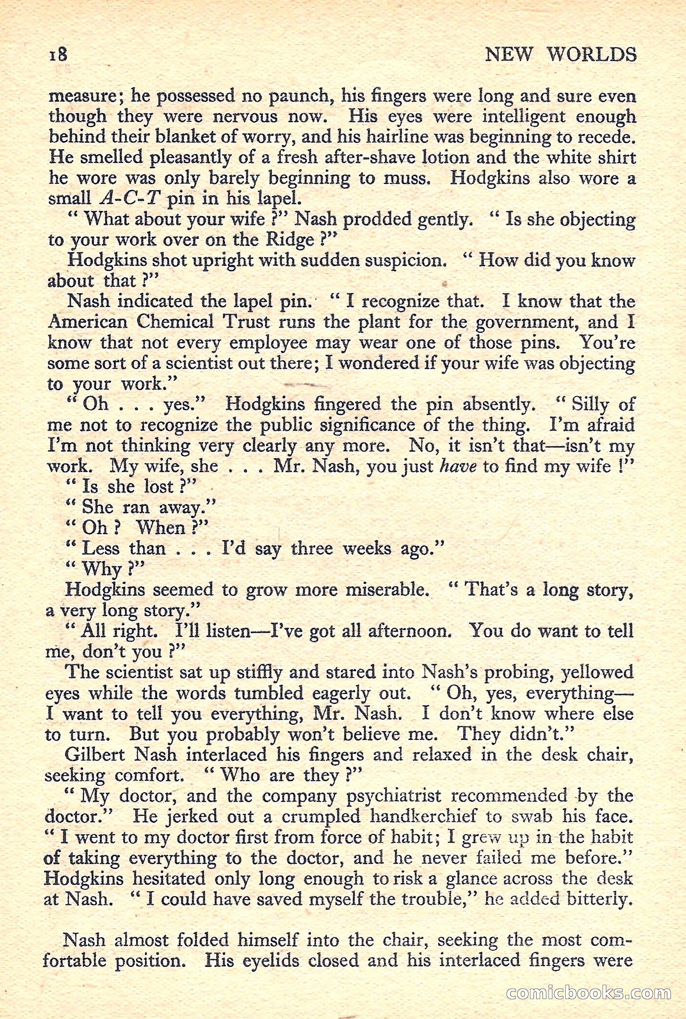 New Worlds Science Fiction No. 39 — page 20 of 132